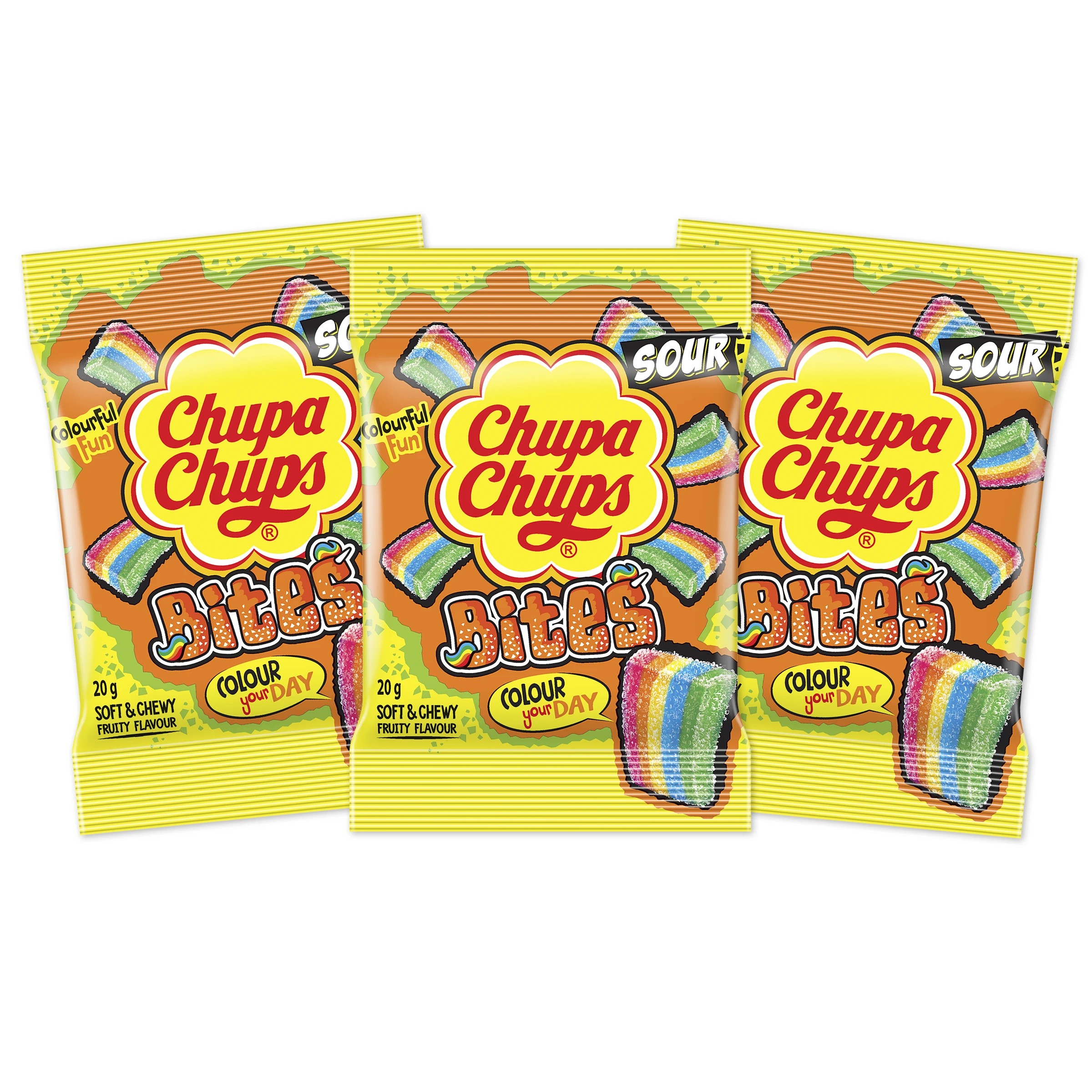 3 Chupa Chups 10 Pack Sour Bites 200g, 3 of 3