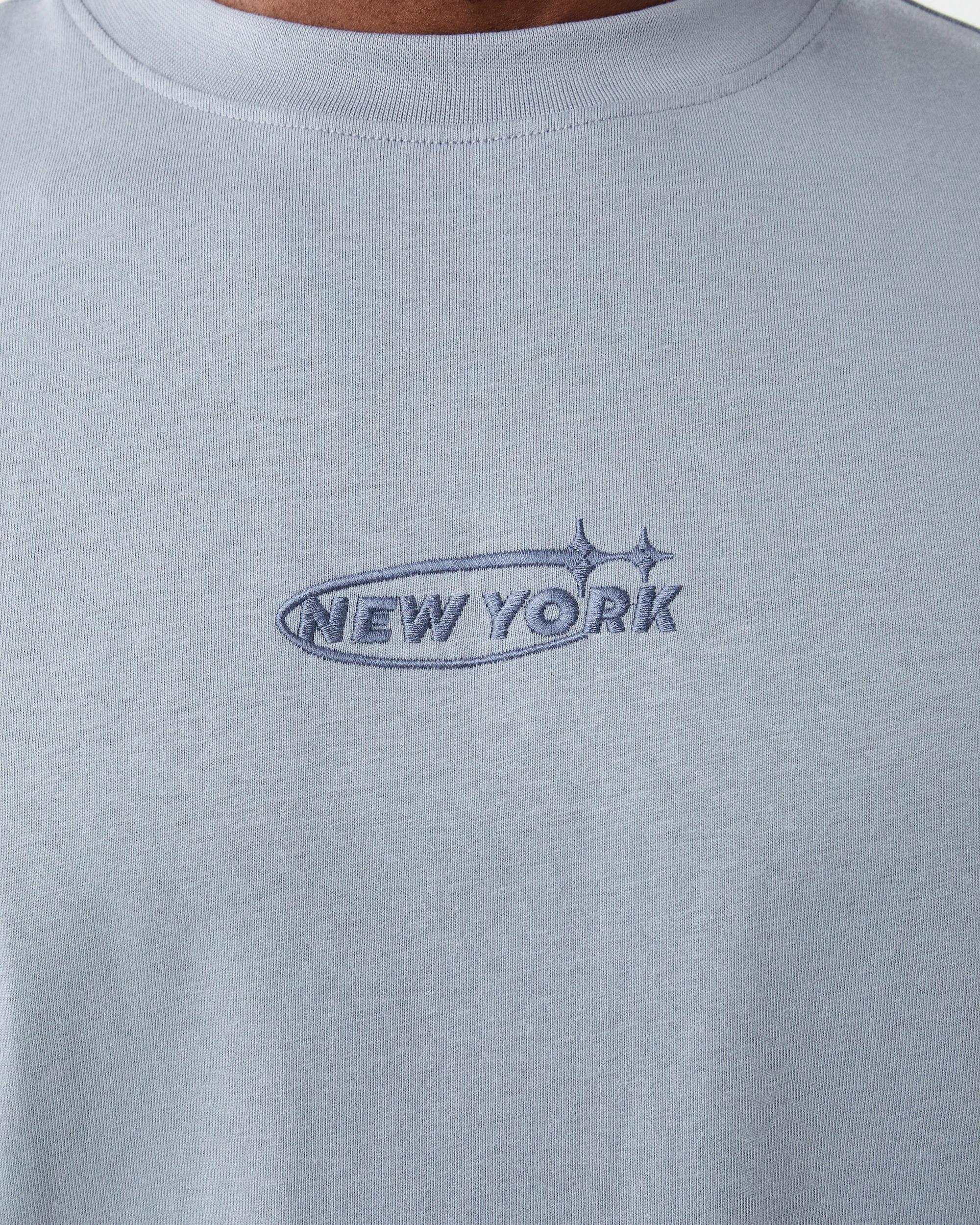 6 Pastel Print T-shirt Blu Cloud, 6 of 6