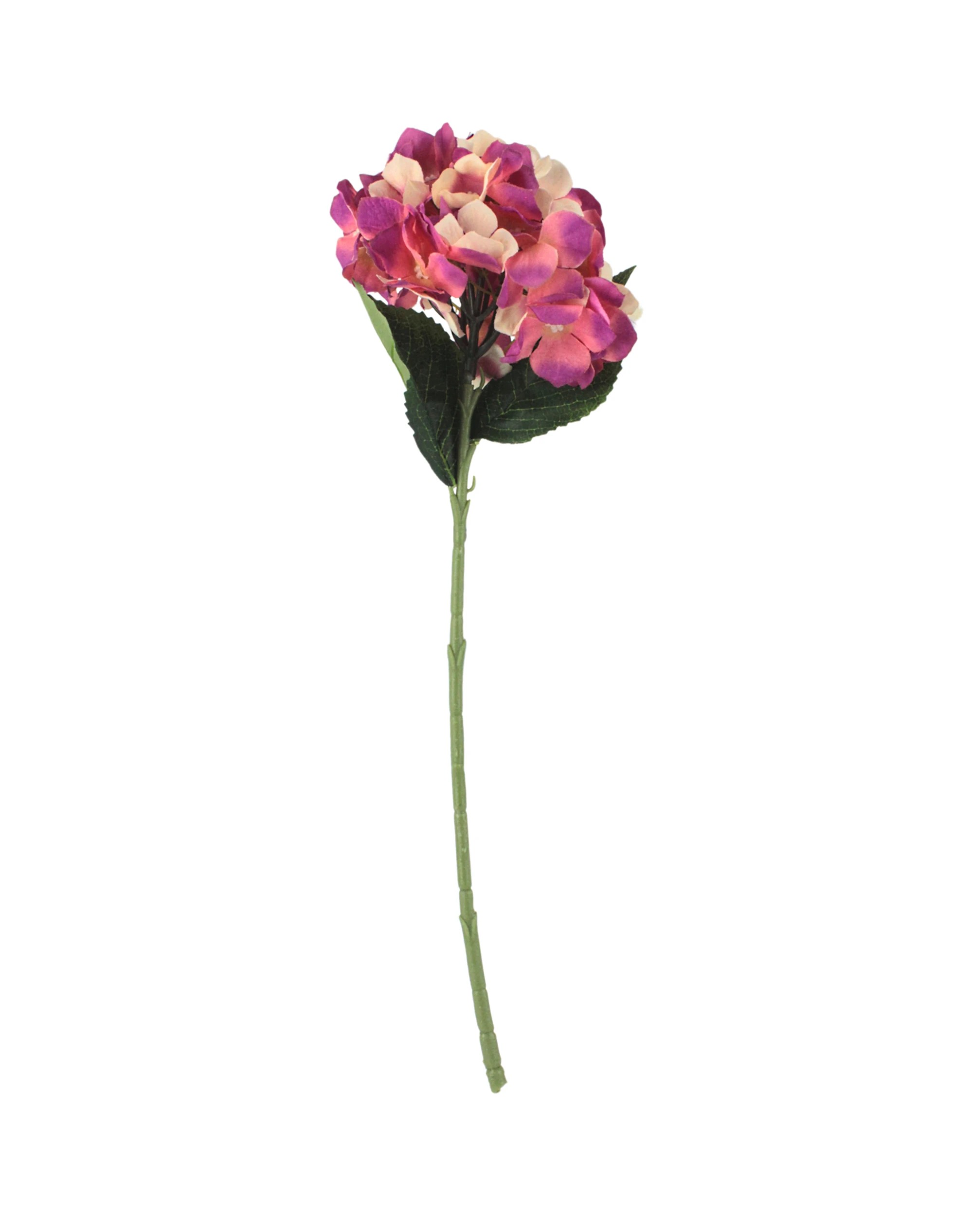 1 Gold Star Artificial Hydrangea 1 Stem - Pink, 1 of 3