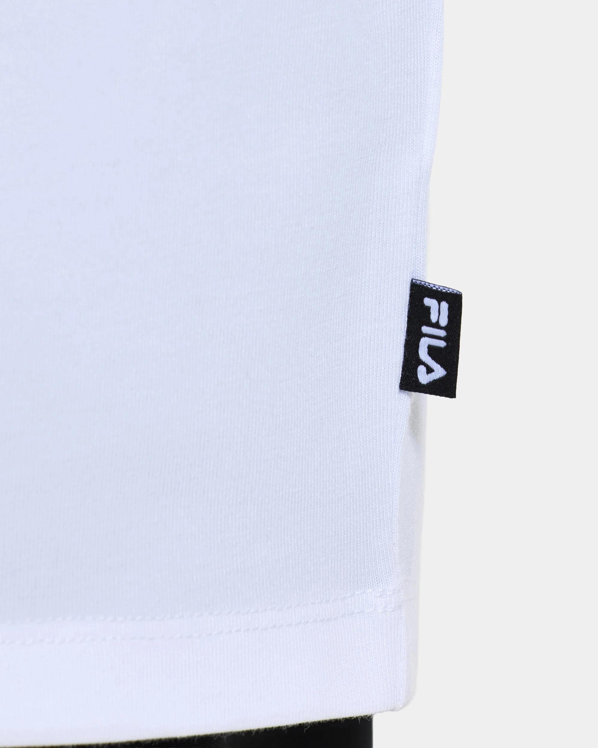 6 Willis Short Sleeve T-Shirt - Fila WHITE, 6 of 7