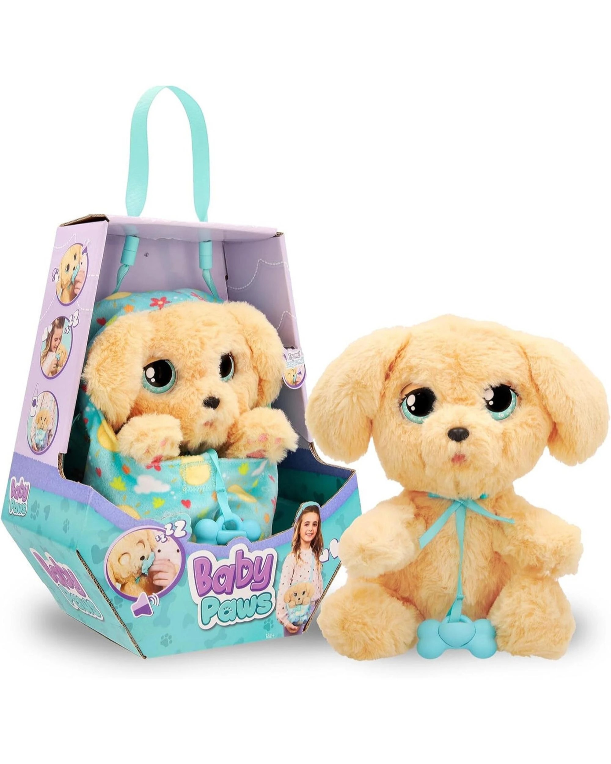 1 Baby Paws Labrador Plush, 1 of 7