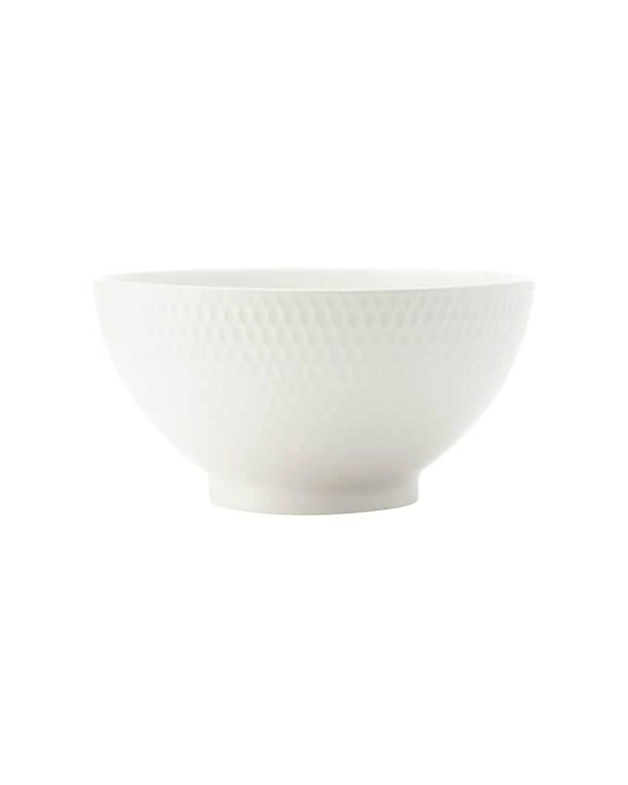 2 Maxwell & Williams 6x Basics Rice Bowl Porcelain Diamonds Set 12.5cm - White, 2 of 2