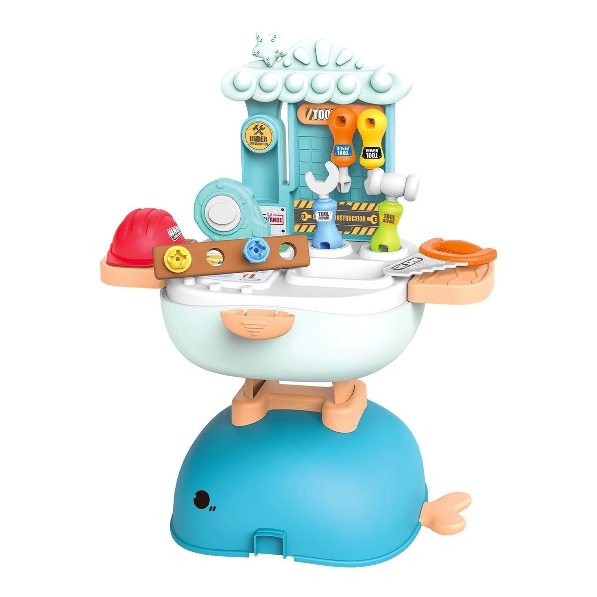 5 AUSWAY 4 In 1 Pretend Toy Doctor Kit Dentist Medical Tools Work Bench, 5 of 6