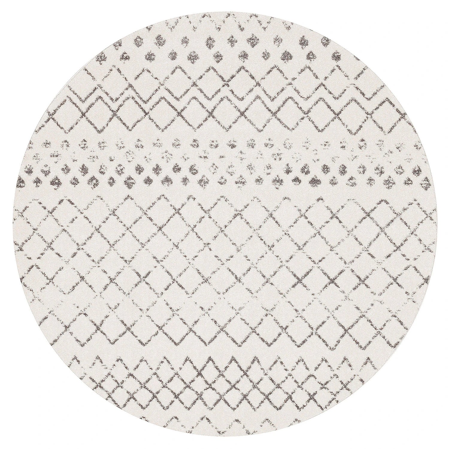 2 Common Ground Rugs Bluebay 454 240x240cm - Large Round Rug - Natural, 2 of 5