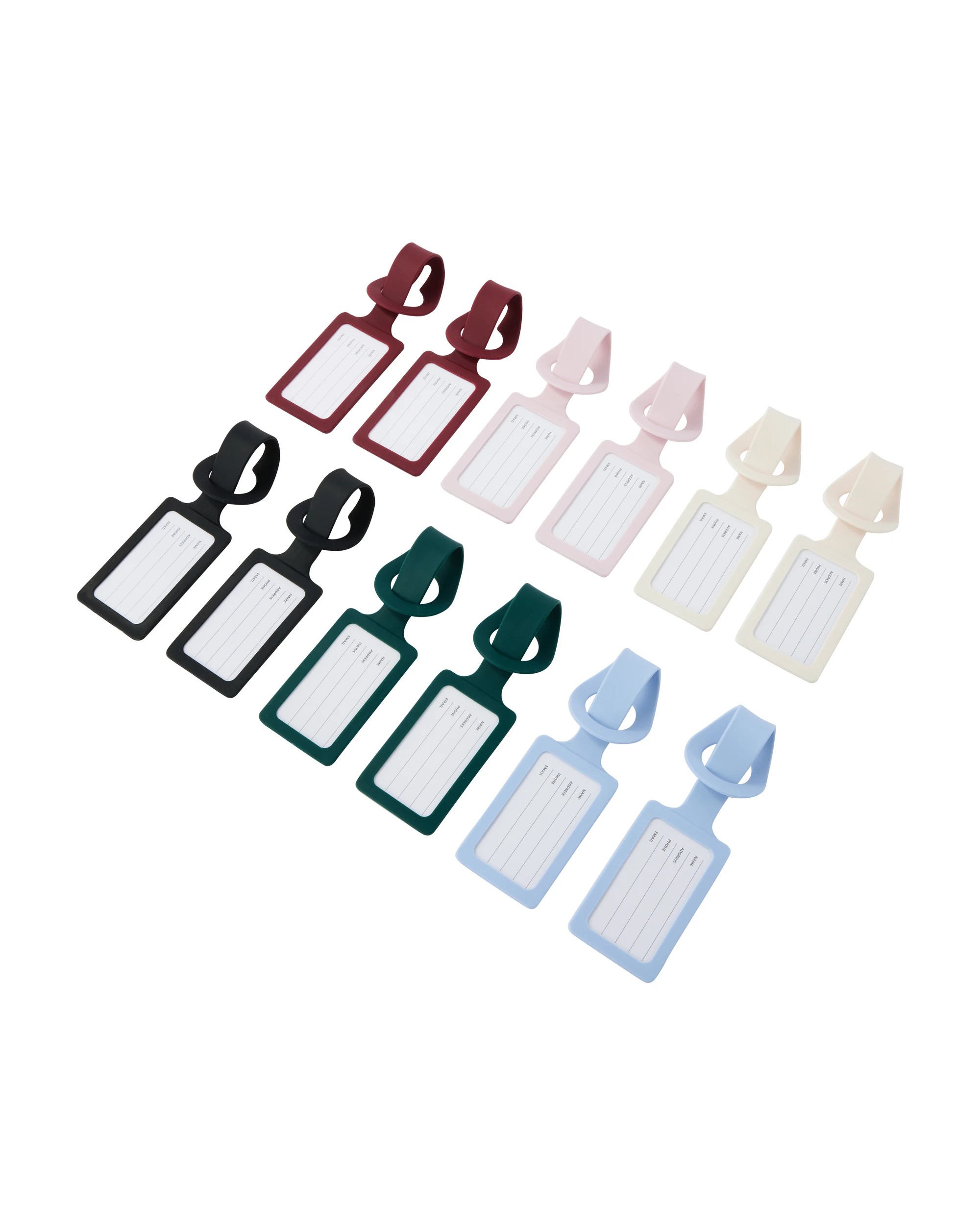 3 2 Piece Luggage Tags - Assorted, 3 of 6