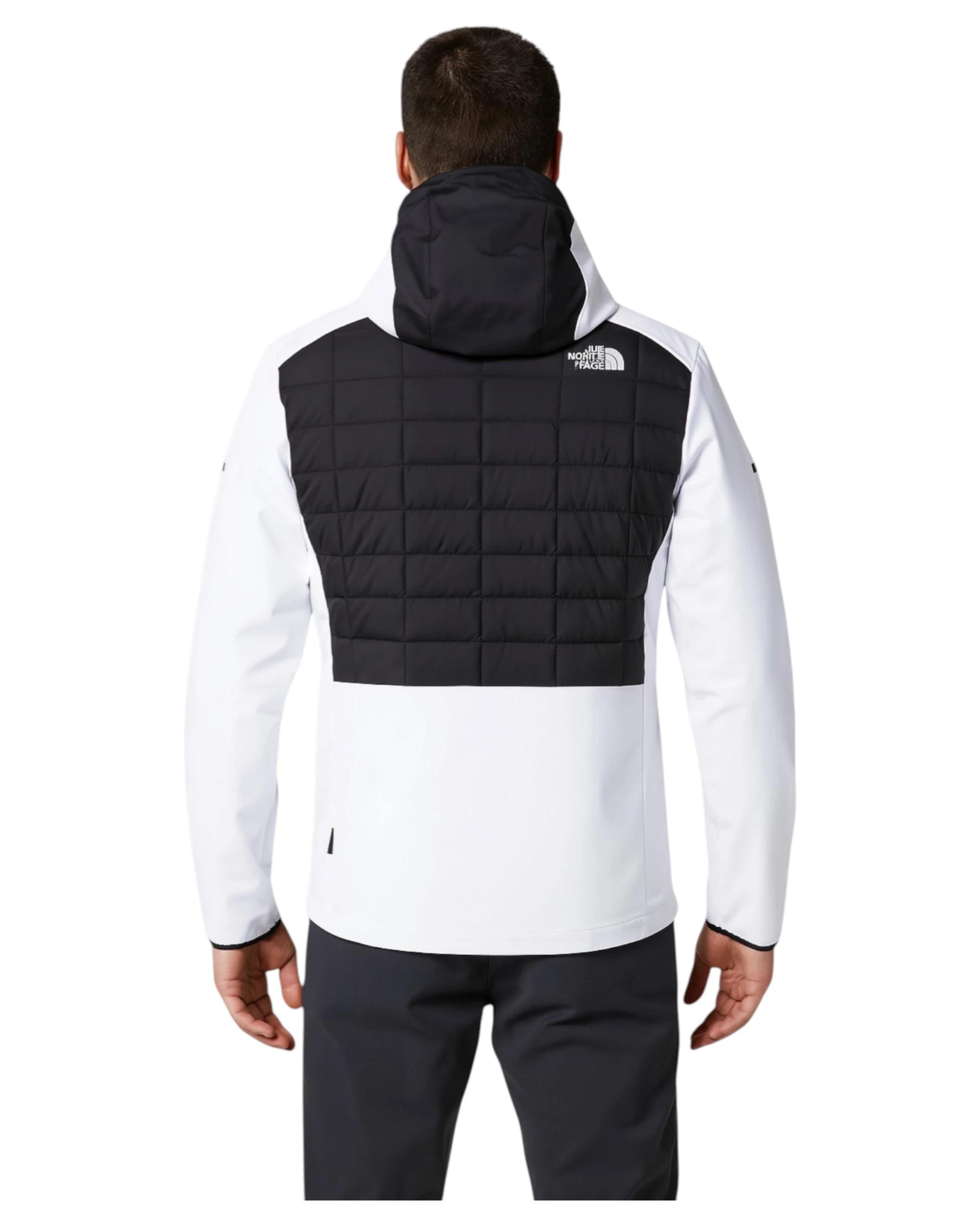 7 The North Face Mens Black/White Lab Hybrid Thermoball Hooded Jacket BLACK/ WHITE, 7 of 7