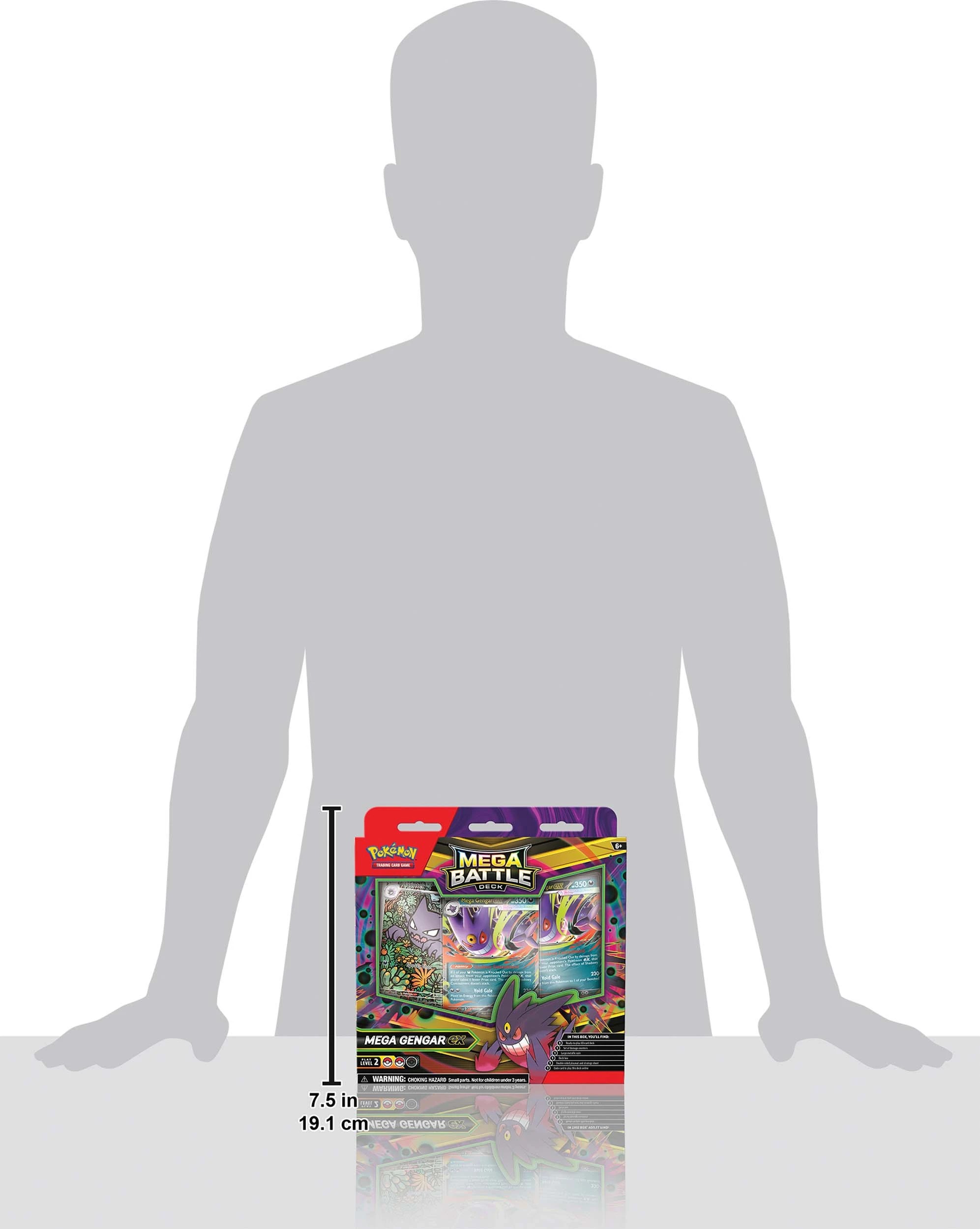 7 Pokemon Trading Card Game: Mega Battle Deck Mega Gengar Ex & Mega Diancie Ex - Assorted, 7 of 7