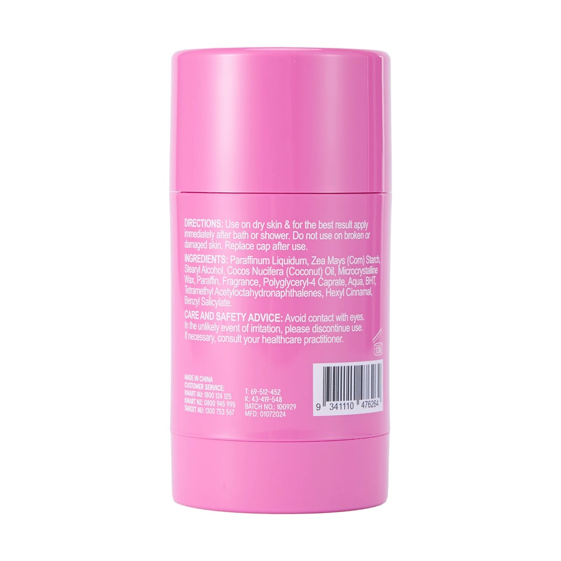 5 OXX Bodycare Pink Tropic Summer Solstice Deodorant 50g - Tropical Flower, Jasmine and Musk Scent, 5 of 5