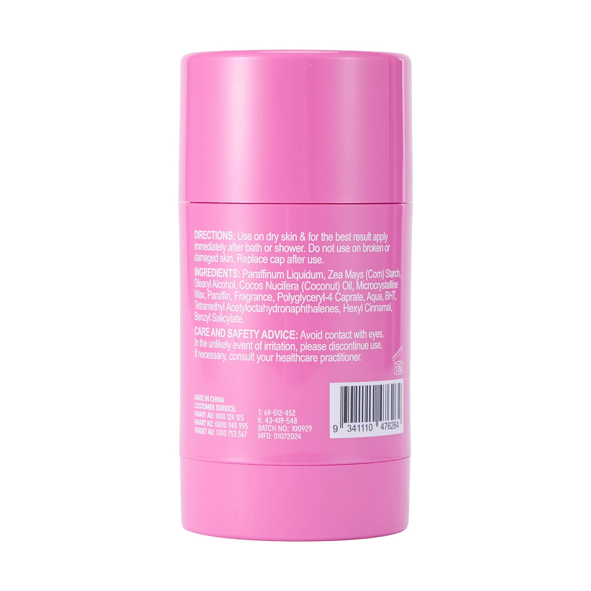 5 OXX Bodycare Pink Tropic Summer Solstice Deodorant 50g - Tropical Flower, Jasmine and Musk Scent, 5 of 5