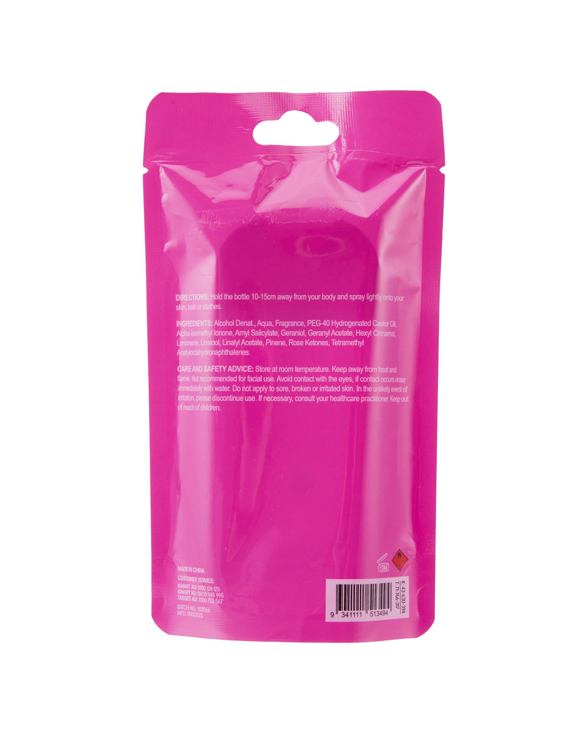 6 OXX Fragrance Tropic Bloom Hair and Body Mist 80ml - Red Fruit, Melon and Jasmine, 6 of 6