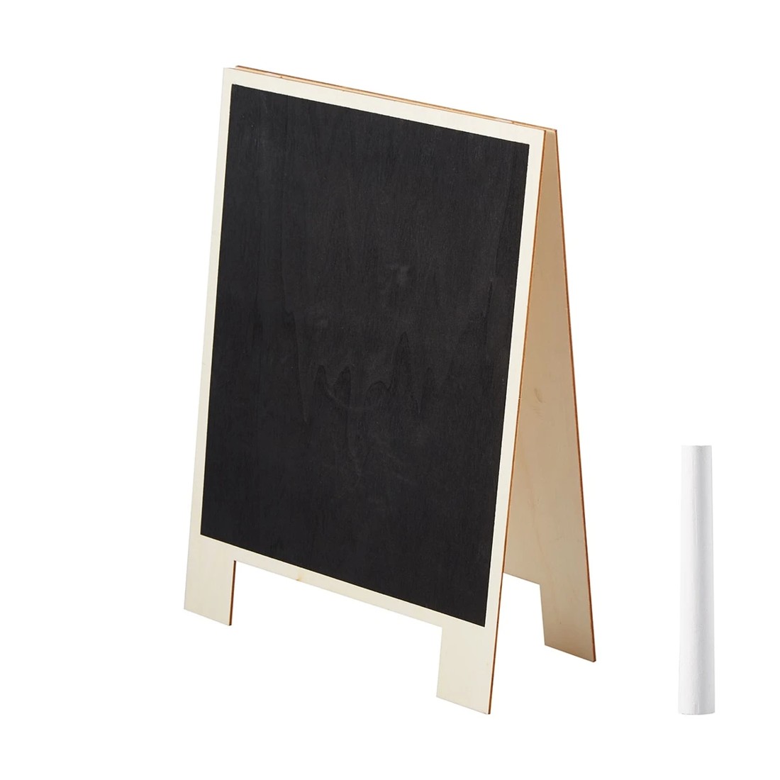 1 Black Board Easel with Chalk, 1 of 7