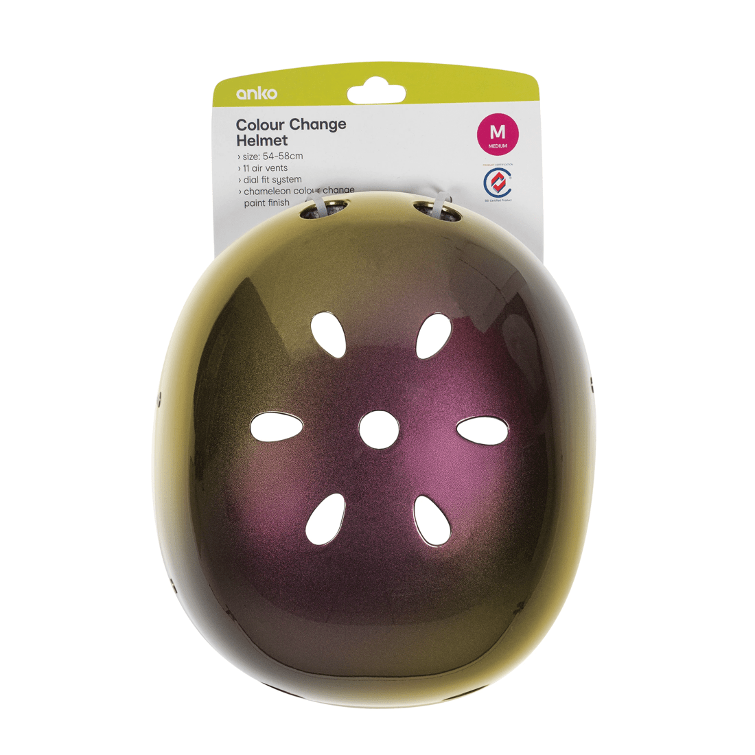 3 Colour Change Helmet - Medium, 3 of 3