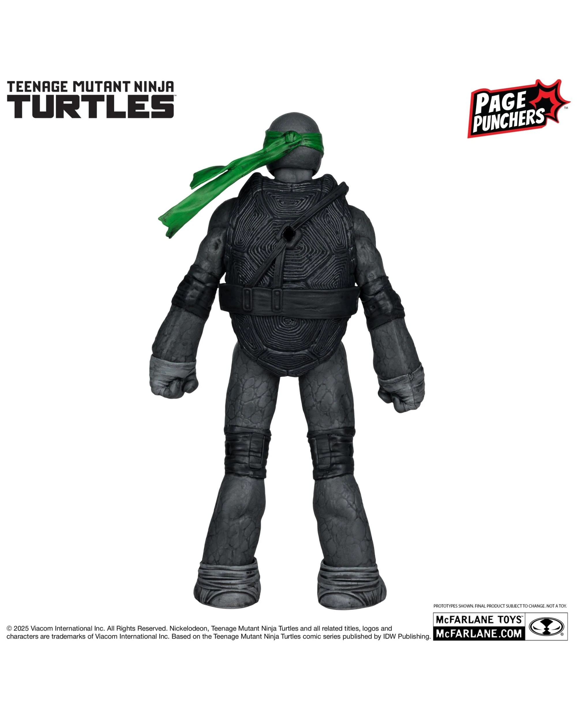 6 Teenage Mutant Ninja Turtles Donatello Black White and Green Page Punchers Red Platinum Edition 5 inch Figure With Comic, 6 of 9
