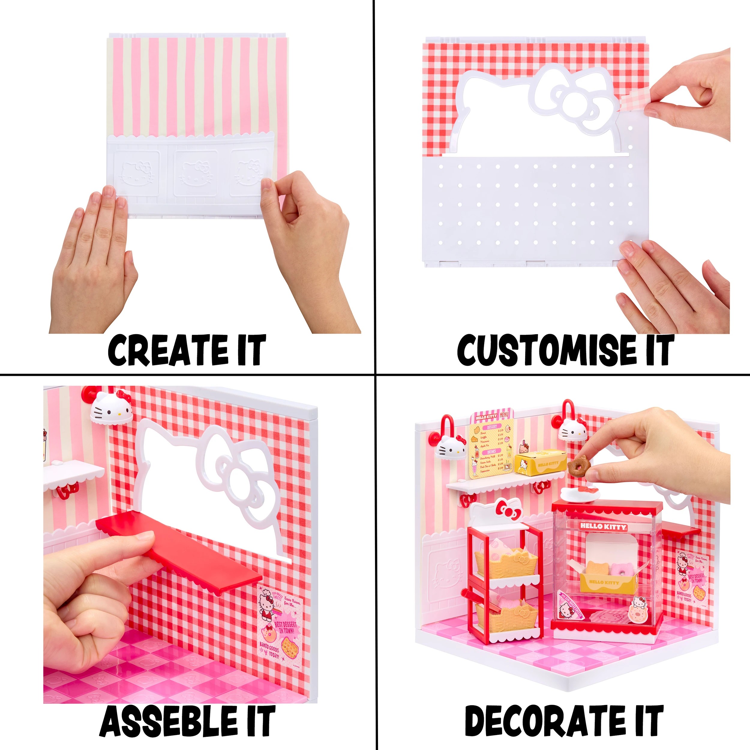 3 MGA's Miniverse: Make It Mini Hello Kitty Spaces Playset, 3 of 3