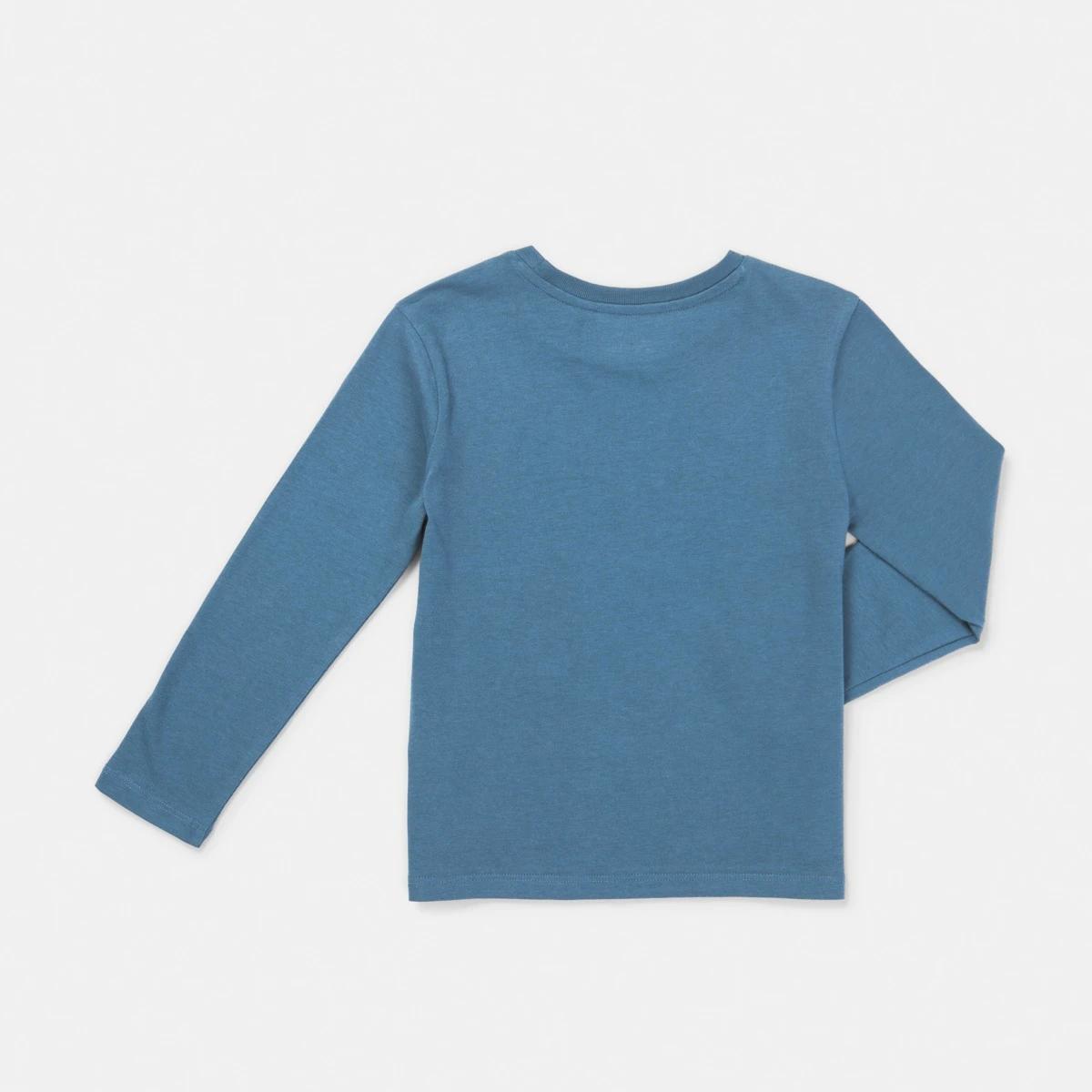 8 Long Sleeve Print T-shirt Blu Robo, 8 of 8