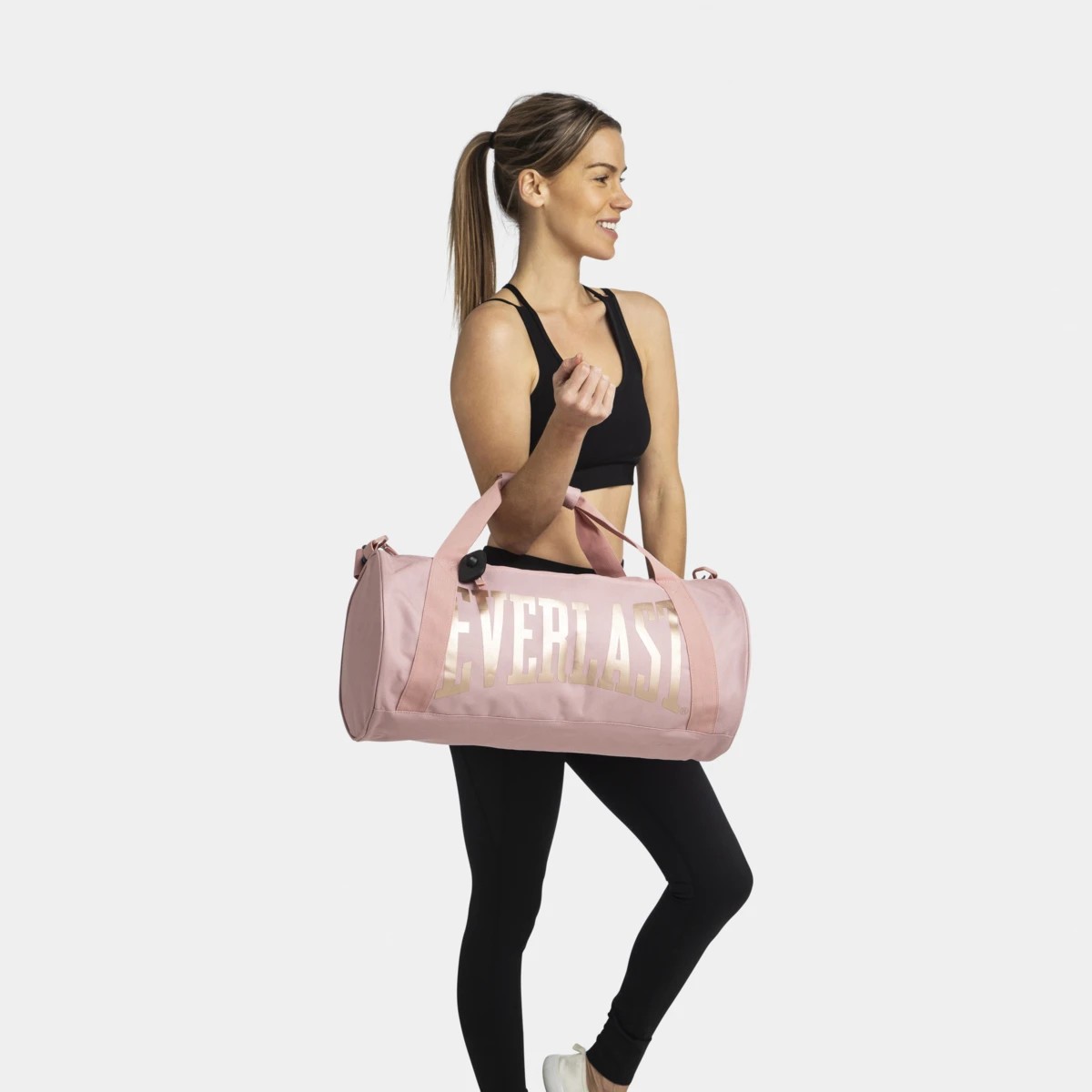 6 Everlast Brooklyn Barrel Bag - Pink, 6 of 7