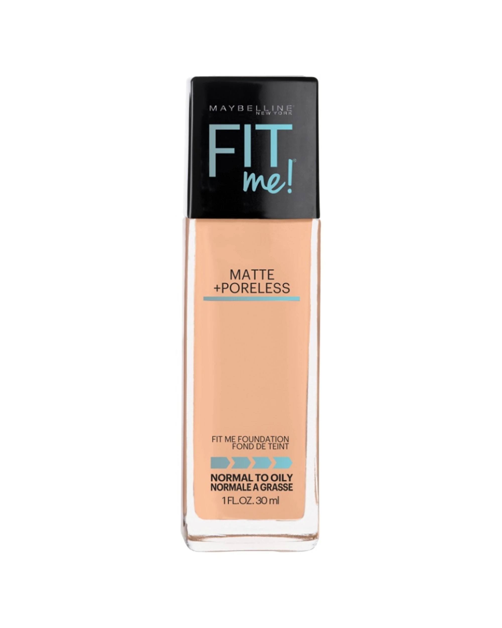 1 Maybelline Fit Me Matte & Poreless Mattifying Liquid Foundation - 235 Pure Beige, 1 of 1
