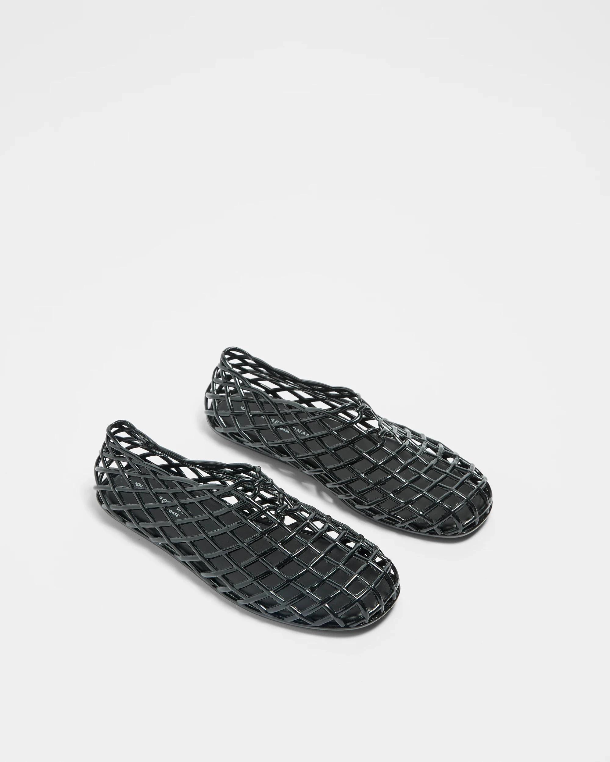 3 Target Womens Jelly Mesh Flat - Gia BLACK, 3 of 3