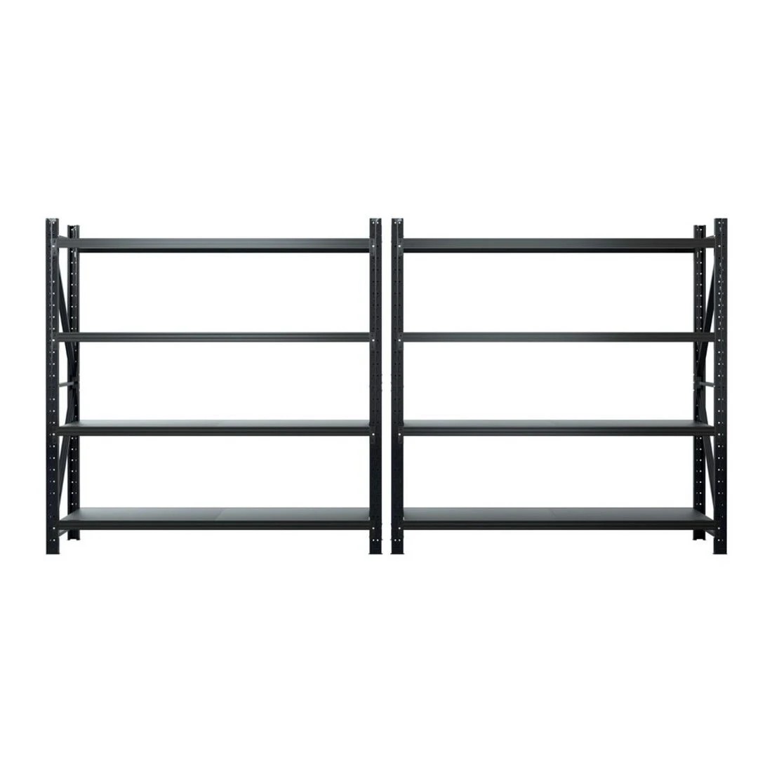 3 Giantz 4Mx2M Garage Shelving Warehouse Rack - Black, 3 of 6
