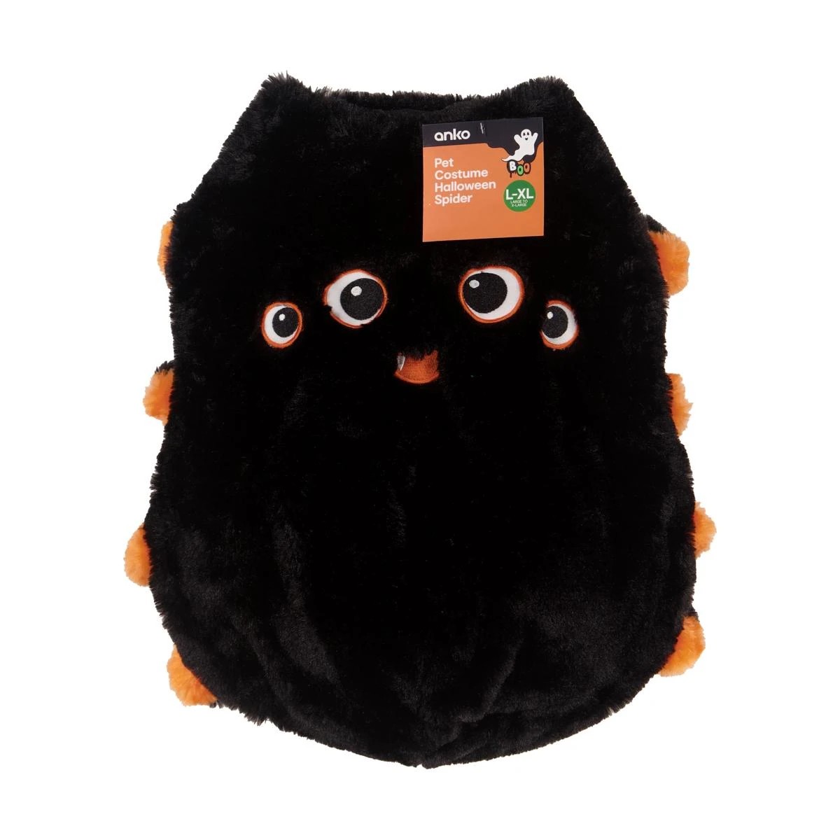 10 Pet Costume Halloween Spider - Large / Extra Large, 10 of 10