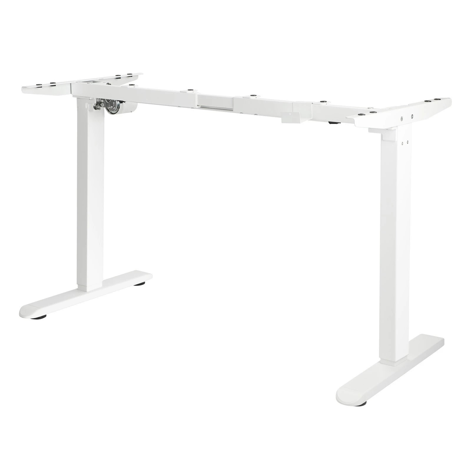 1 Oikiture Standing Desk Leg Frame Single Motor
 - White, 1 of 4