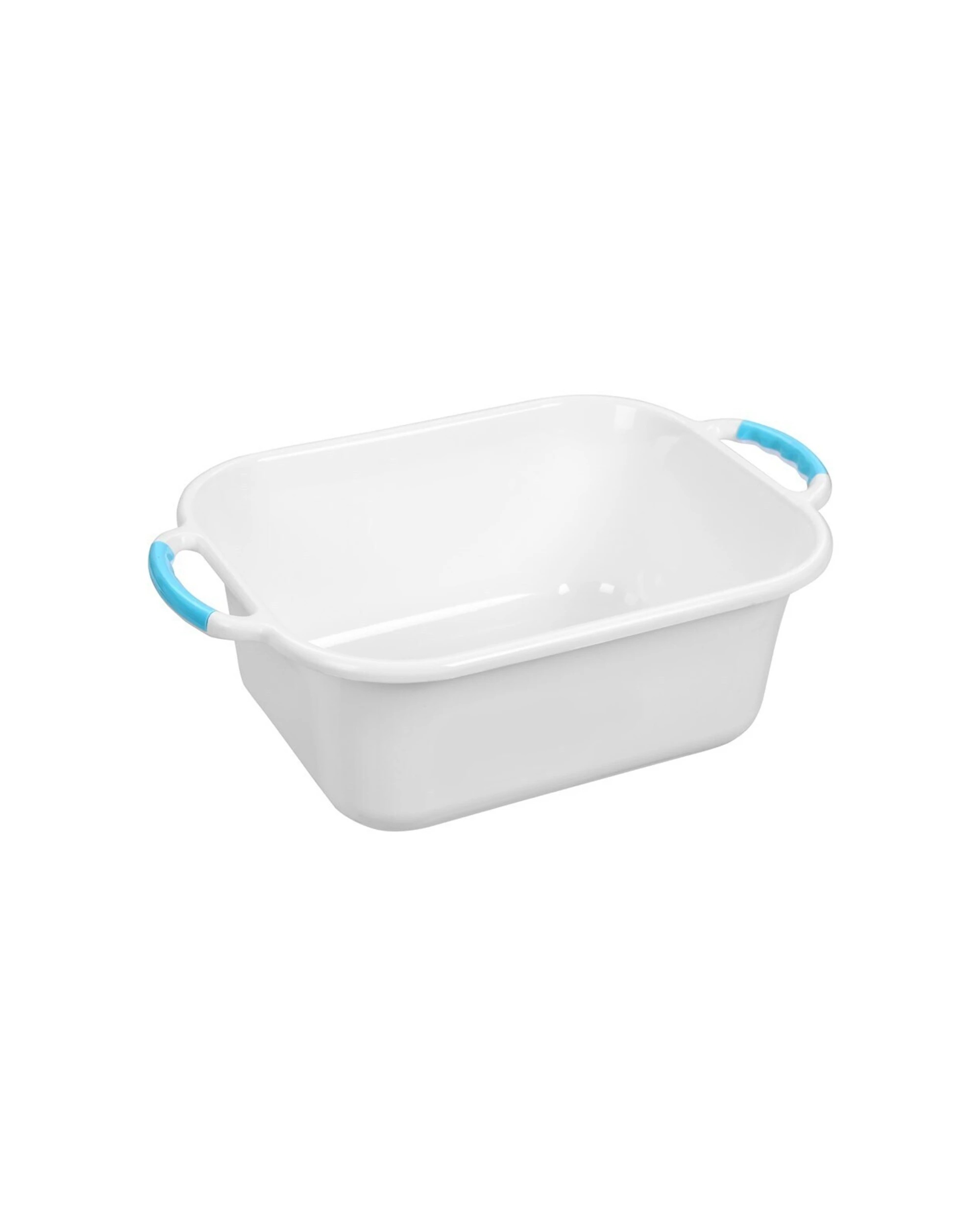 3 Boxsweden 12.5l Basin Rectangular W/ Handles Washing Bucket Storage Tub - Assorted, 3 of 4