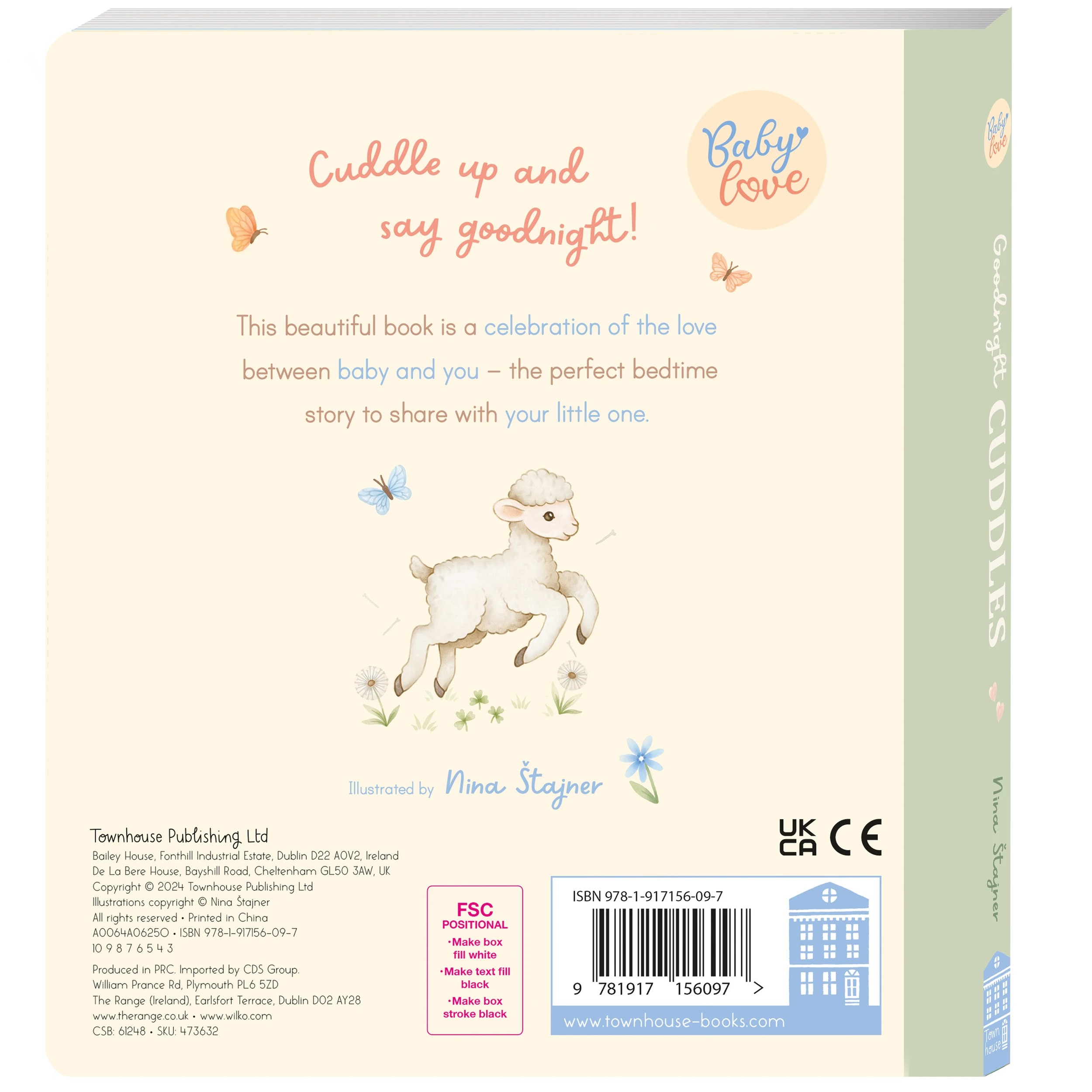 2 Baby Love: Goodnight Cuddles by Nina Stajner - Book, 2 of 3