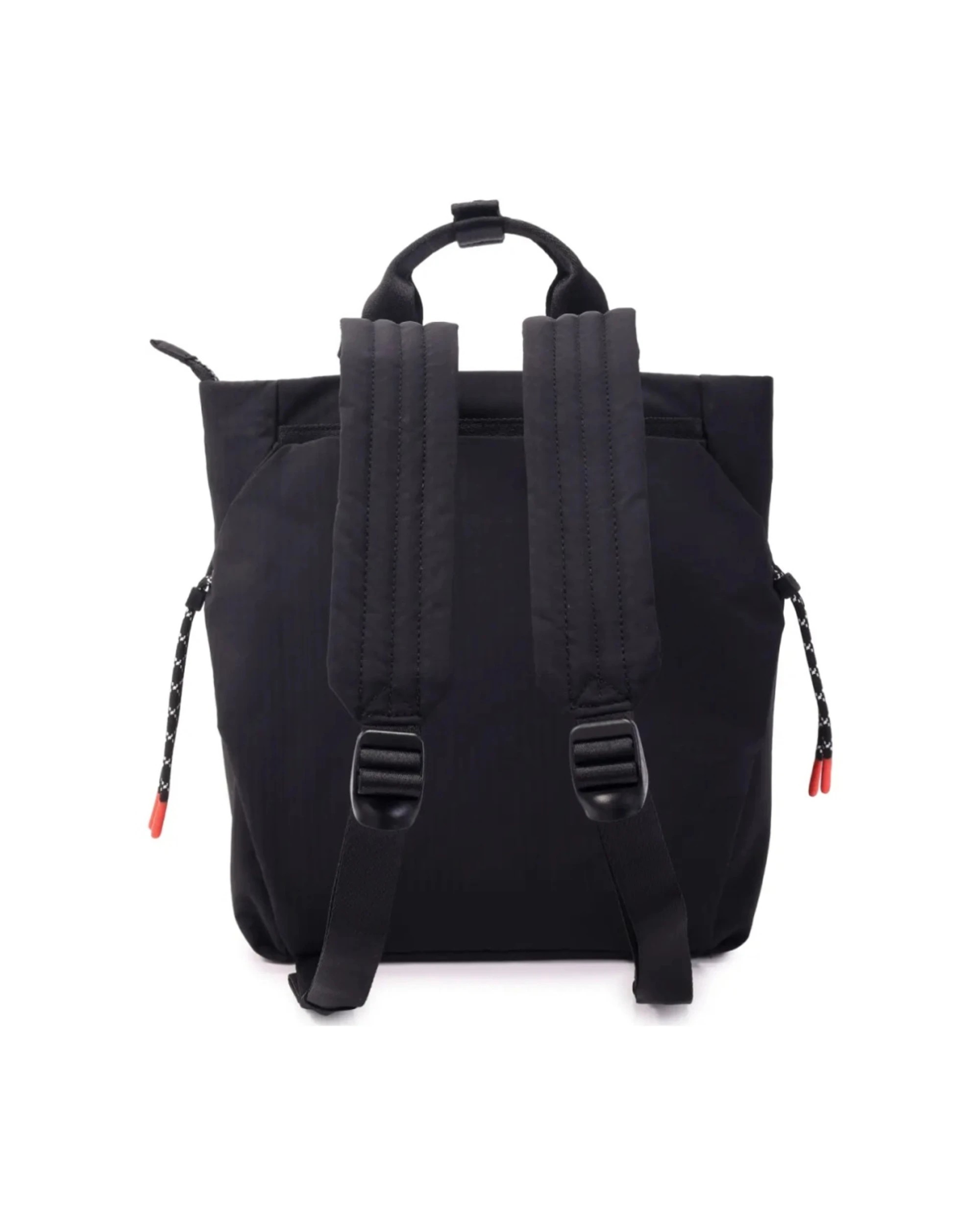 5 Hedren Norio Unisex Small Backpack Padded Tablet Sleeve 6.9L Polyester Material - Black, 5 of 6