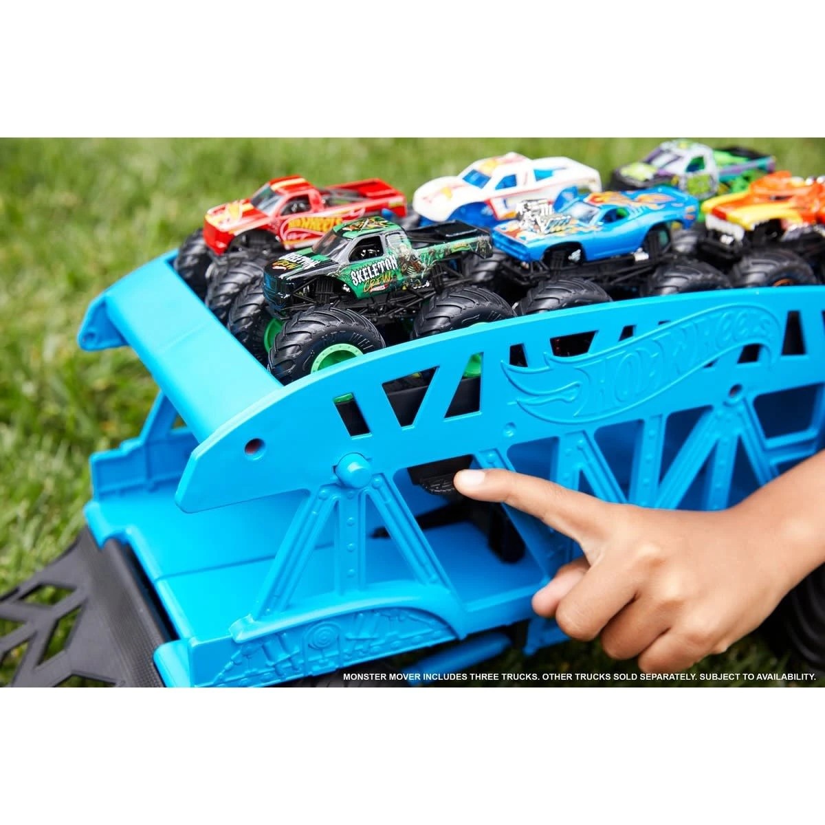 5 Hot Wheels Monster Truck and Mover Toy Set, 5 of 6