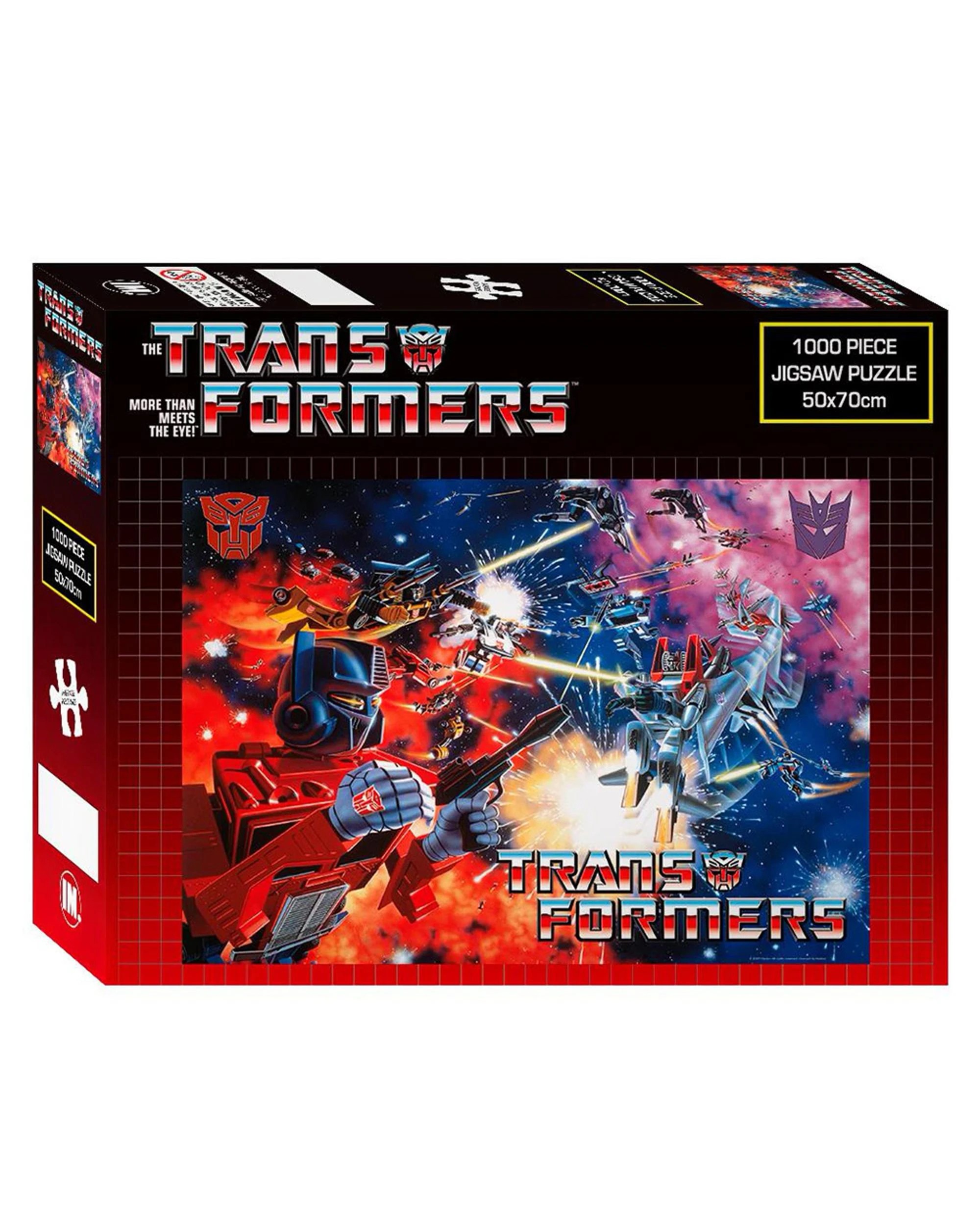 1 Impact Merchandise Transformers Space Battle 1000 Piece Jigsaw Puzzle, 1 of 1