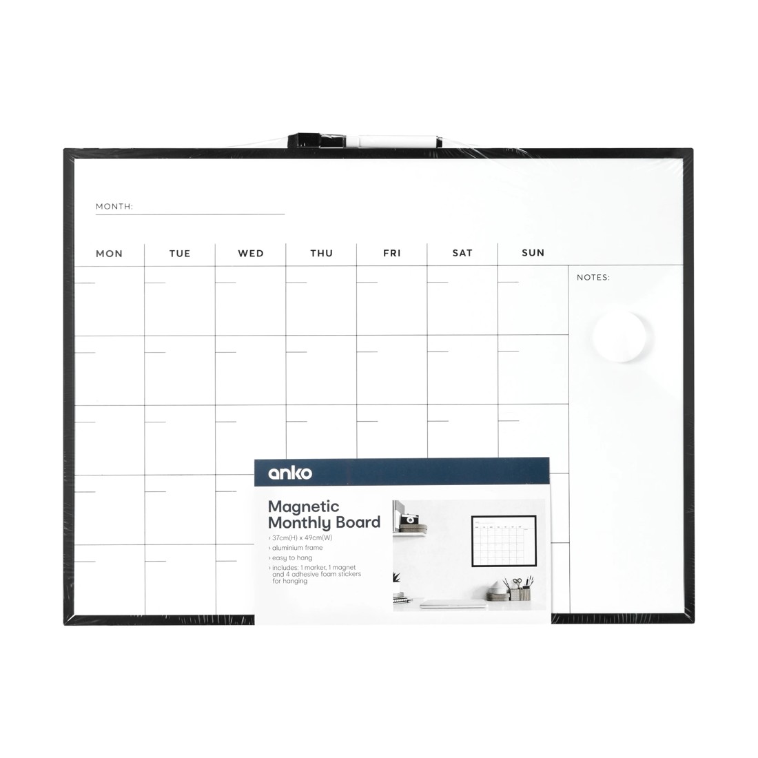 5 Magnetic Monthly Board, 5 of 5