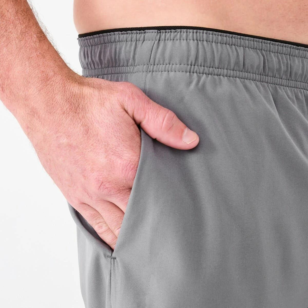 5 Active Mens Gym Shorts QUIET SHADE, 5 of 6