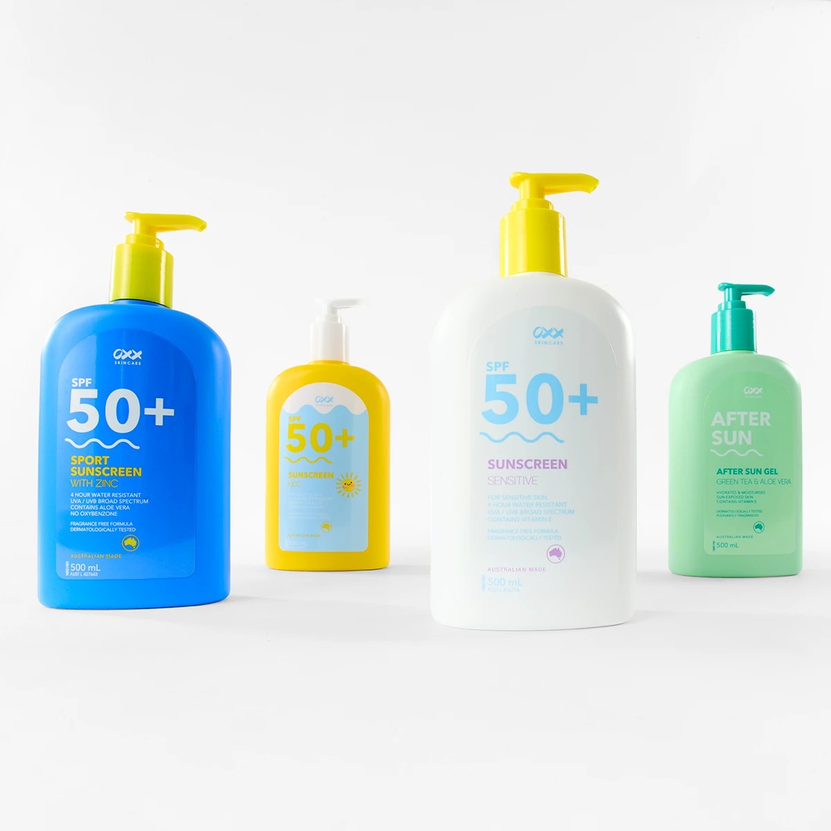 10 OXX Skincare SPF50+ Sensitive Sunscreen 500ml - Vitamin E, 10 of 10