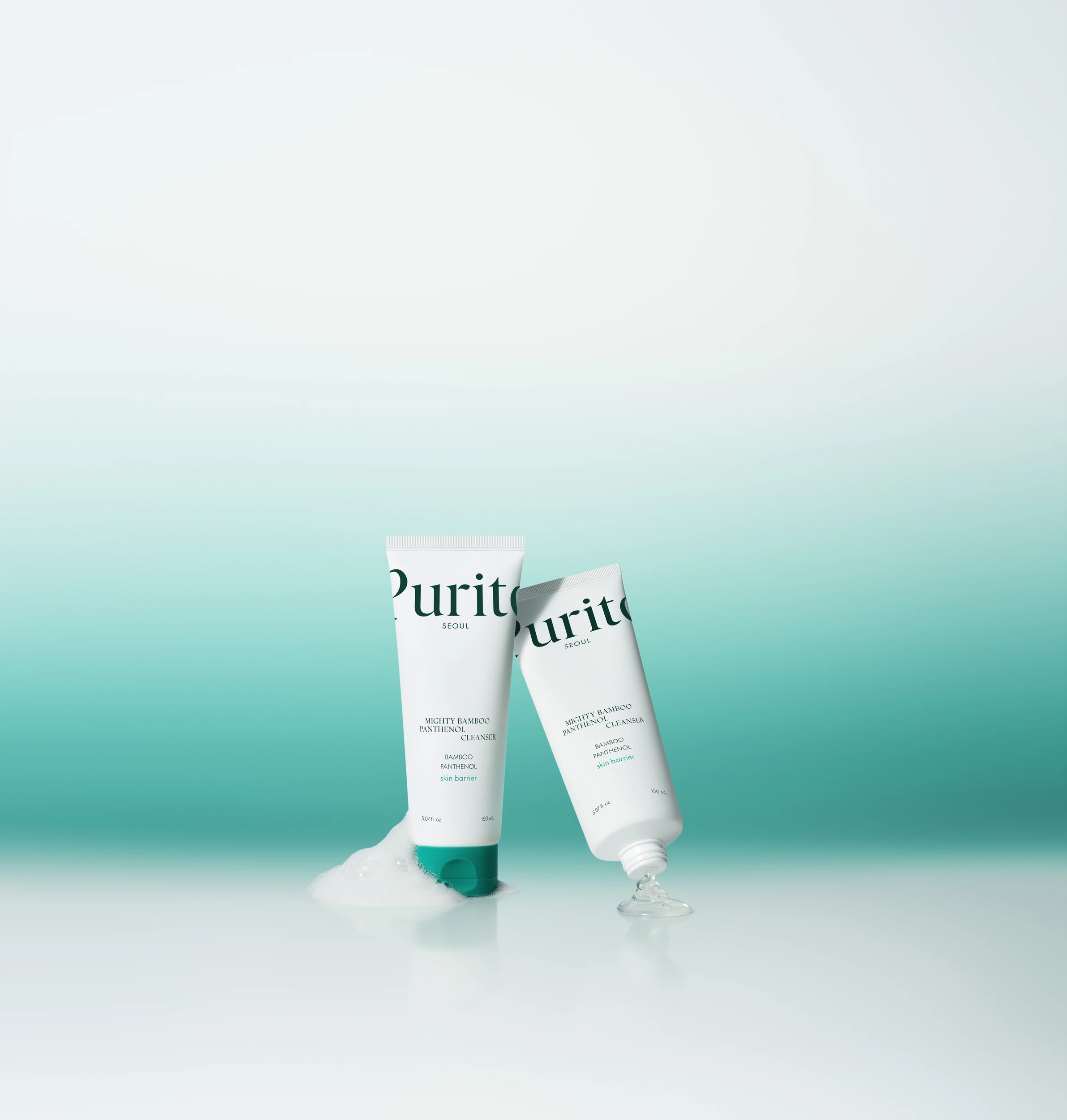 2 Purito Seoul Mighty Bamboo Panthenol Cleanser 150ml, 2 of 2