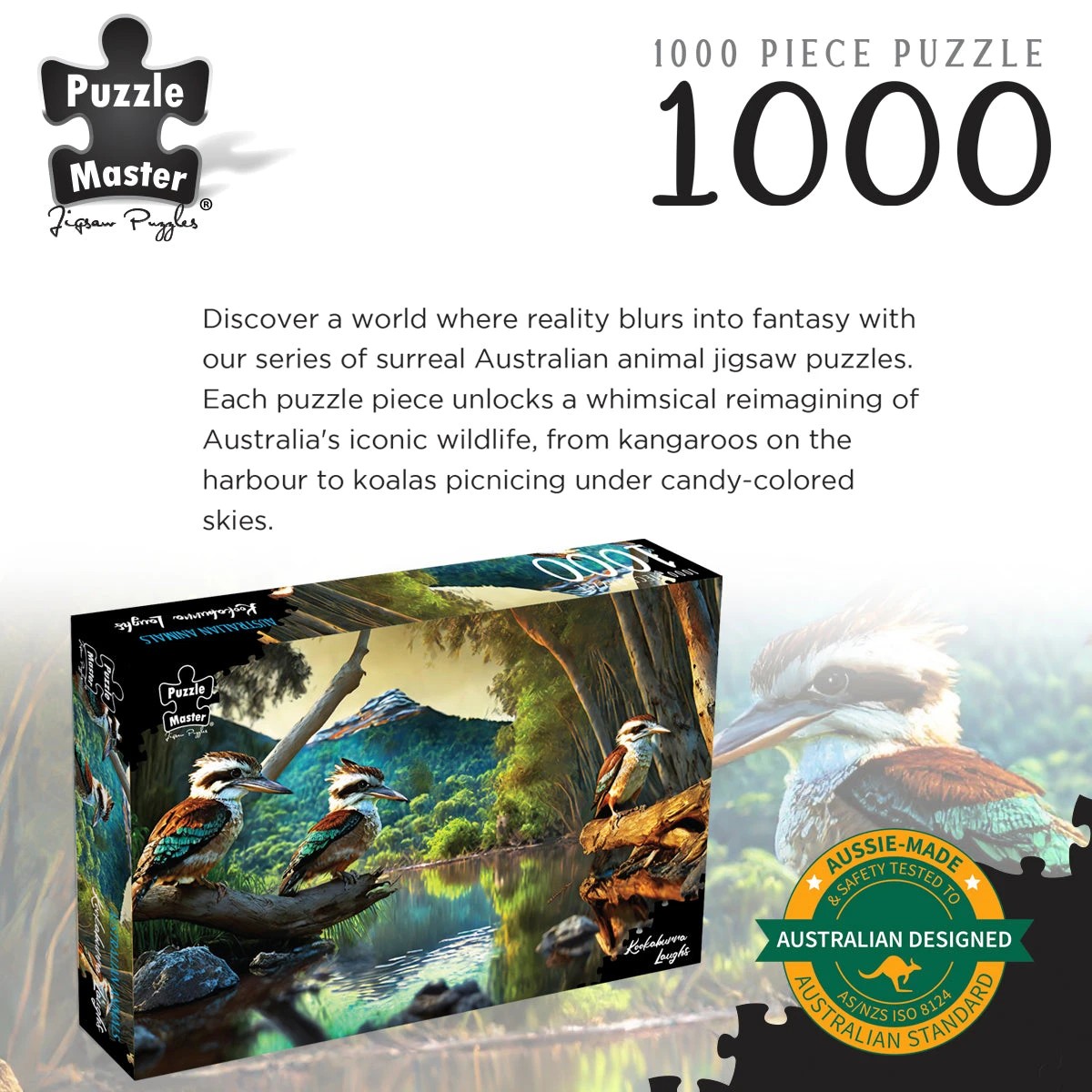8 Puzzle Master Kookaburra Laughs, 8 of 8