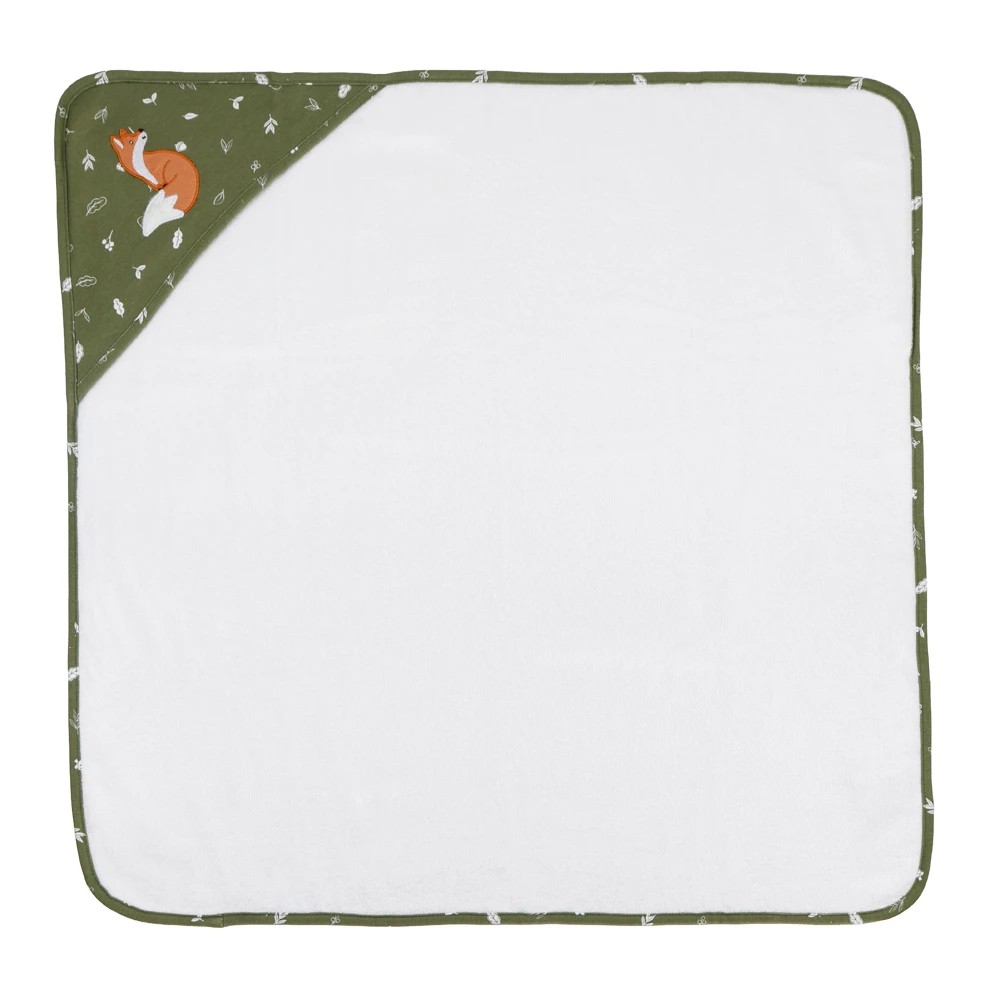 3 Living Textiles - Hooded Towel (75cm x 75cm) - Fox & Friends - Assorted, 3 of 4