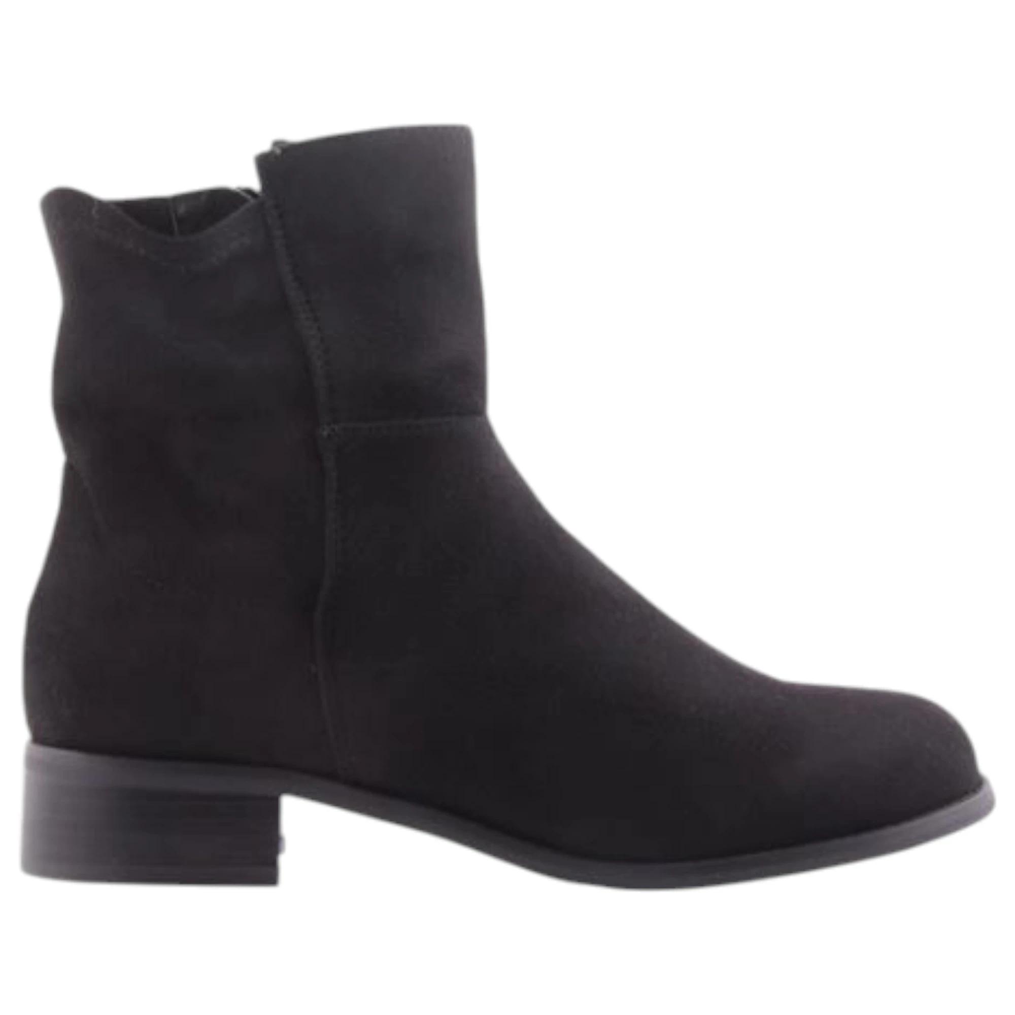 1 Bellissimo Womens Alicia Shoes Dress Winter Comfort Boots BLACK, 1 of 5