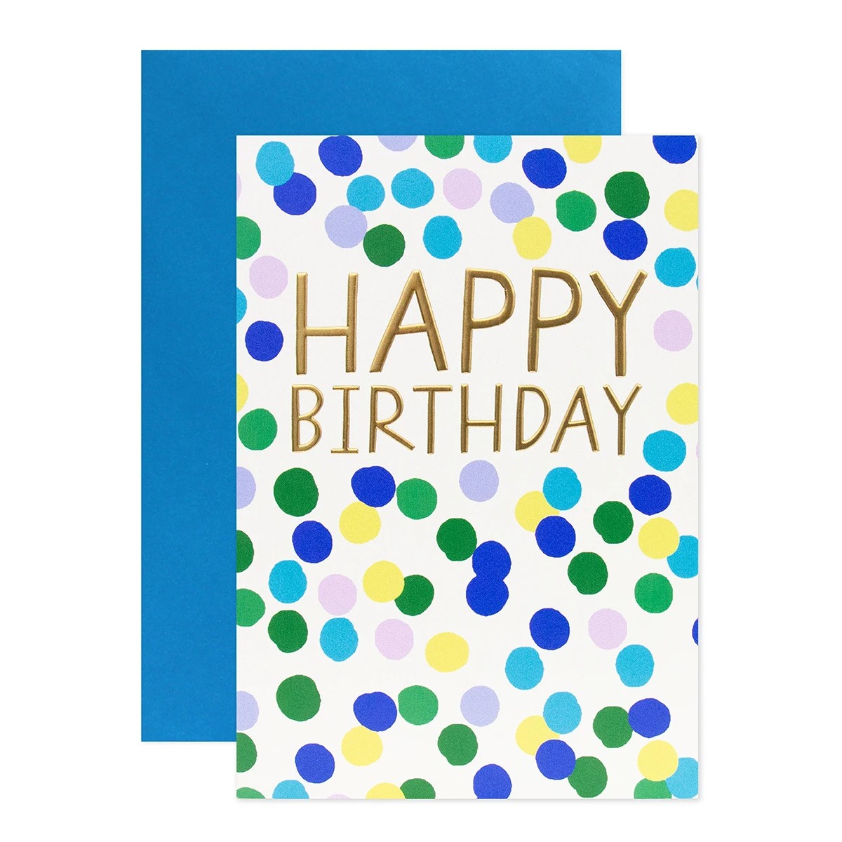 1 Connections from Hallmark Birthday Card - Confetti Happy Birthday, 1 of 3
