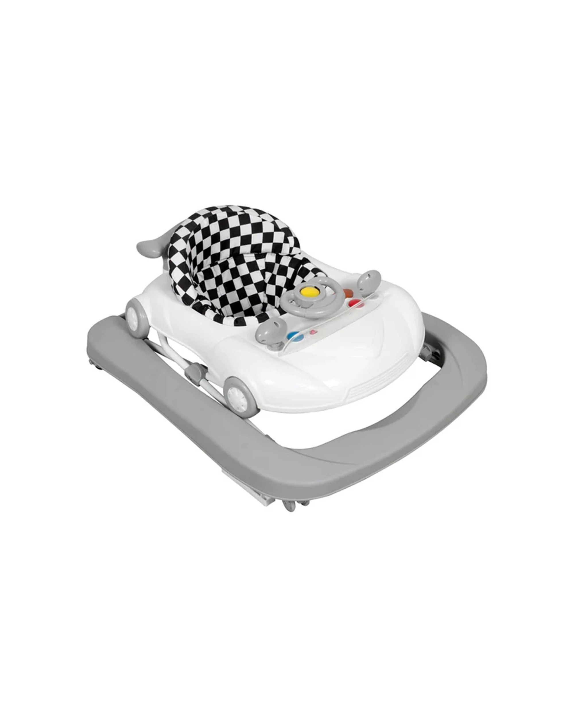 7 Childcare Dash Car Baby Toddler Walker Foldable Design 76x62cm 6-18 Months - Grey, 7 of 7