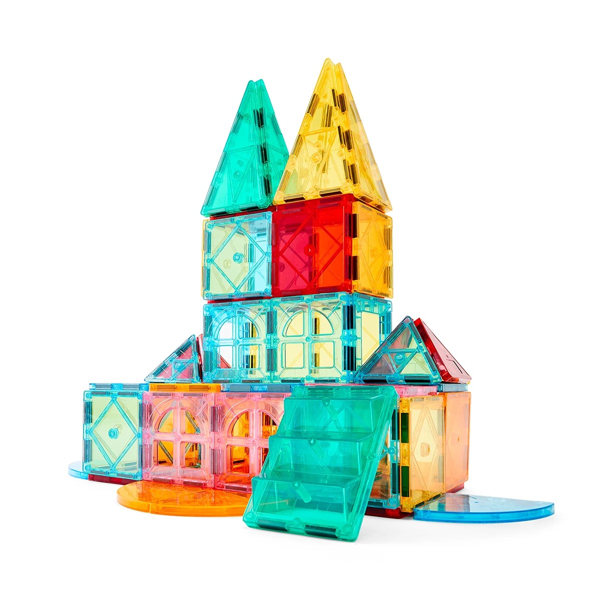 1 100 Piece Magnetic Castle Tiles Mega Set, 1 of 10