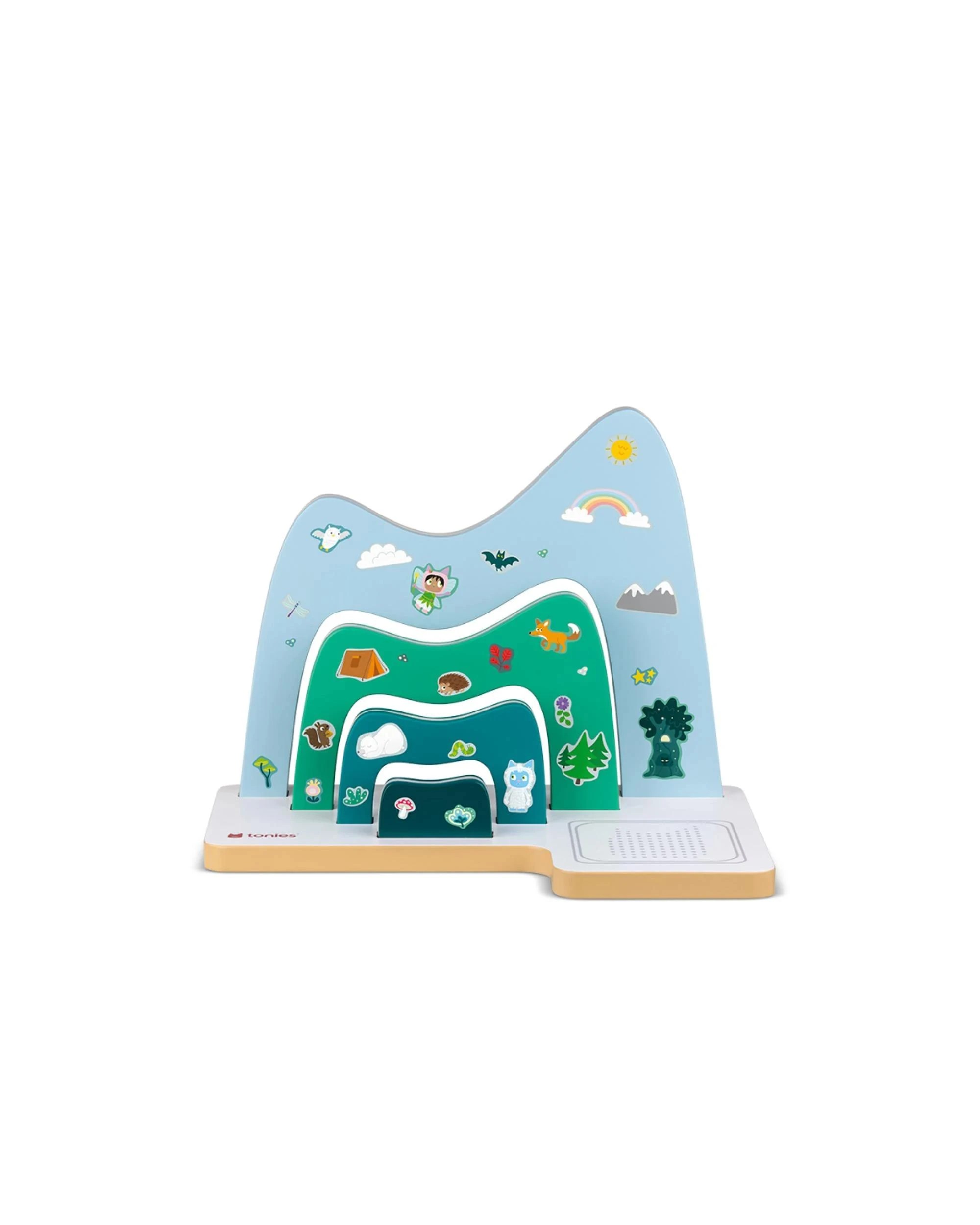 5 Tonies  tonies© Tabletop Shelf - Mountain - Multi, 5 of 8