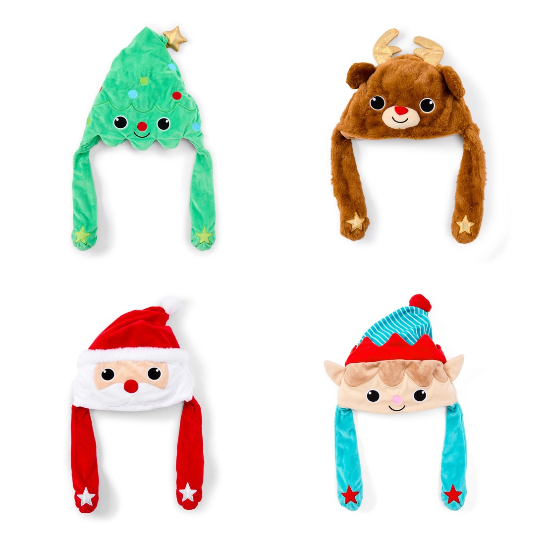 1 Christmas Flappy Ears Hat - Assorted, 1 of 10