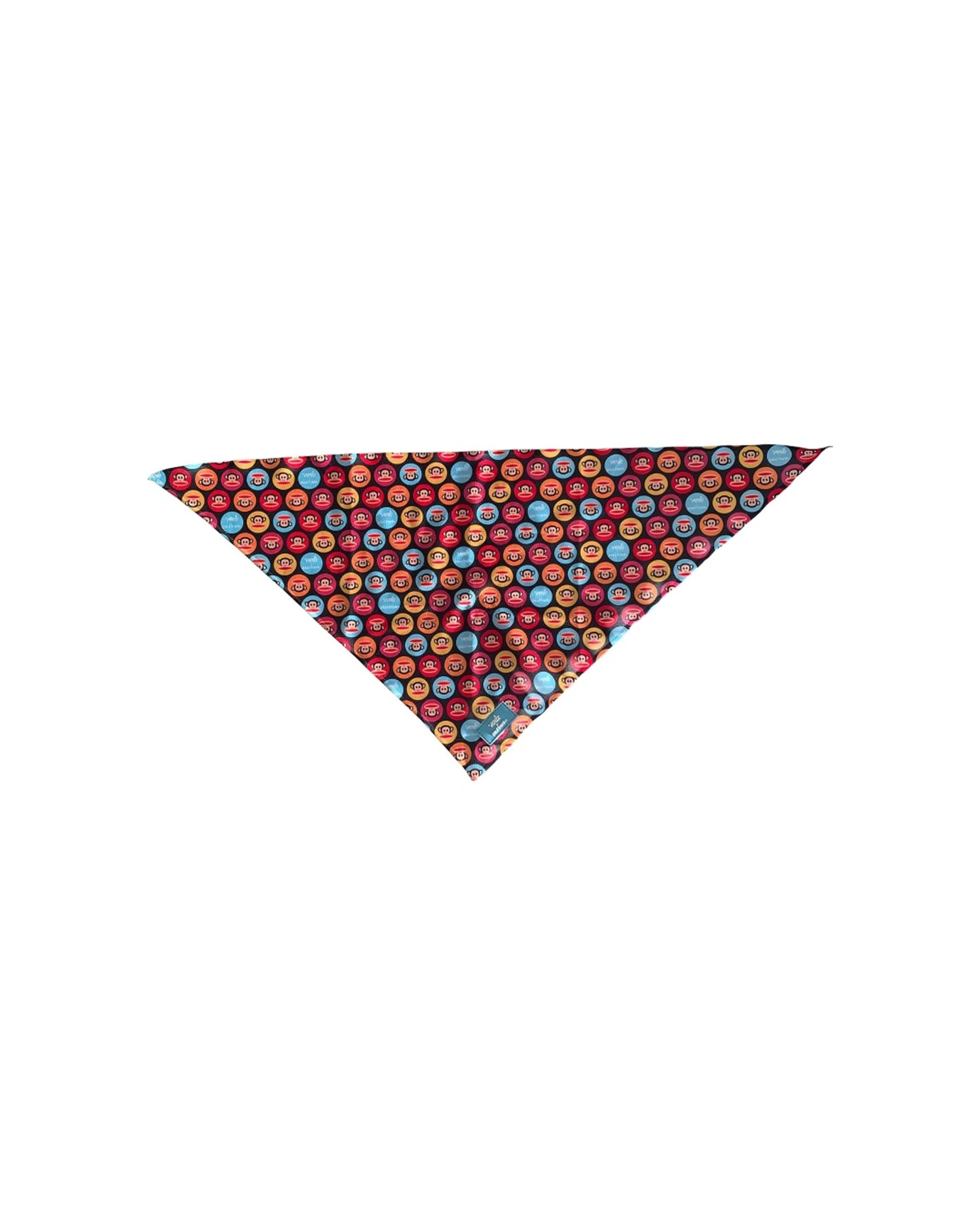 1 Verb. X Paul Frank 100 Percent Polyester Pet Bandana Accessory Medium, 1 of 5