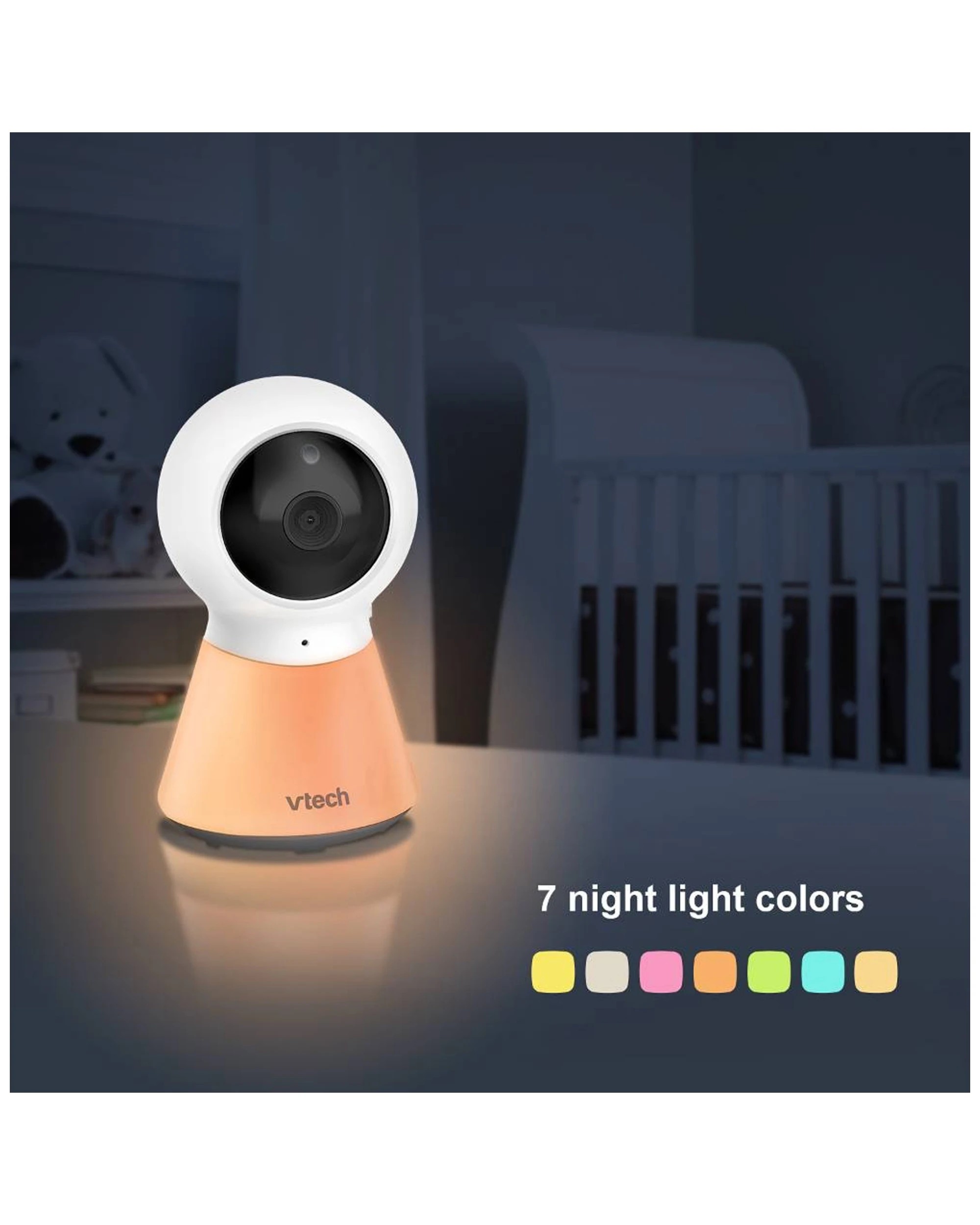3 Vtech Bm3350n 2-camera 7cm Full Colour Baby Monitor Home Security
 - White, 3 of 3