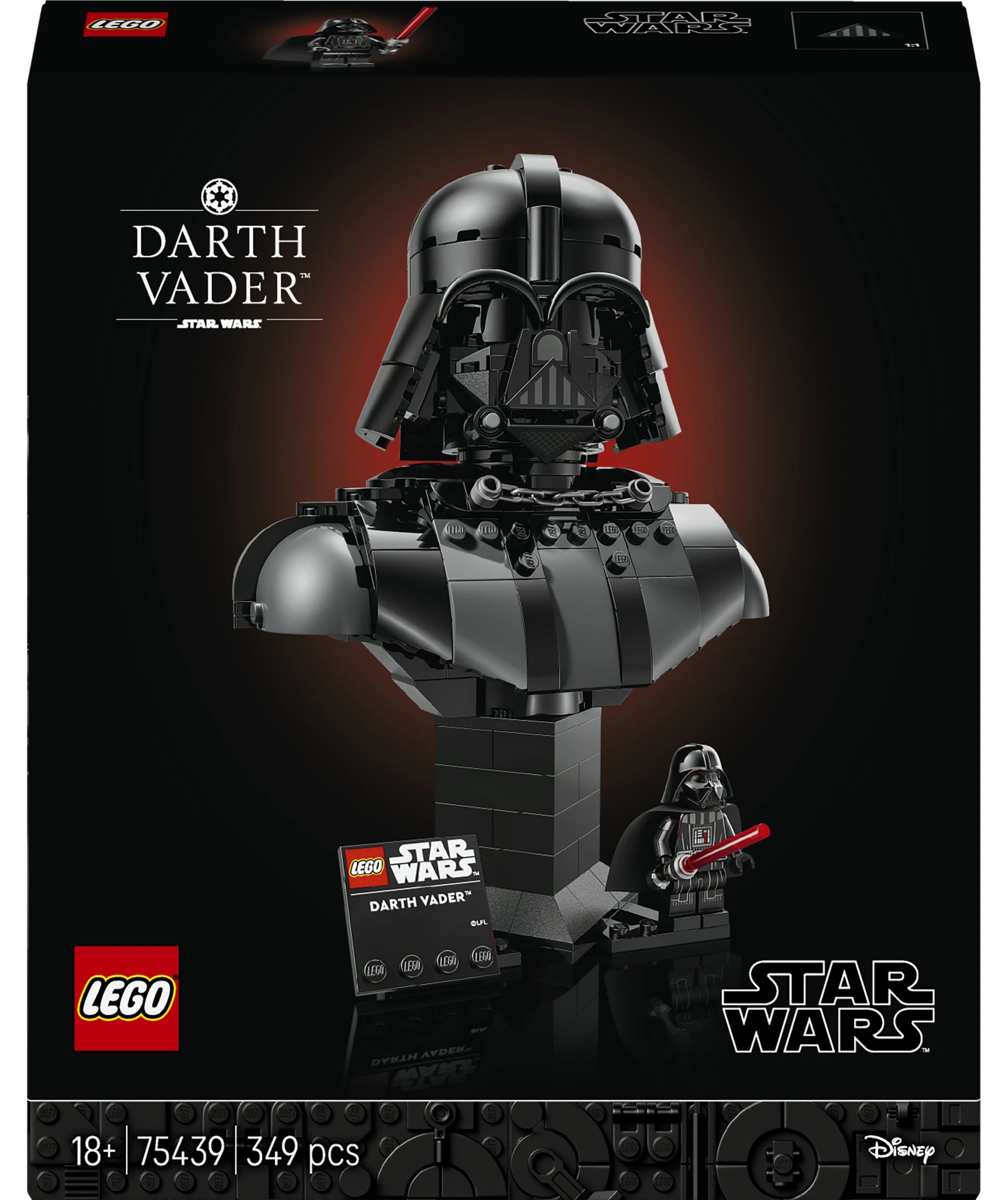 1 LEGO Star Wars Darth Vader Bust 75439, 1 of 10