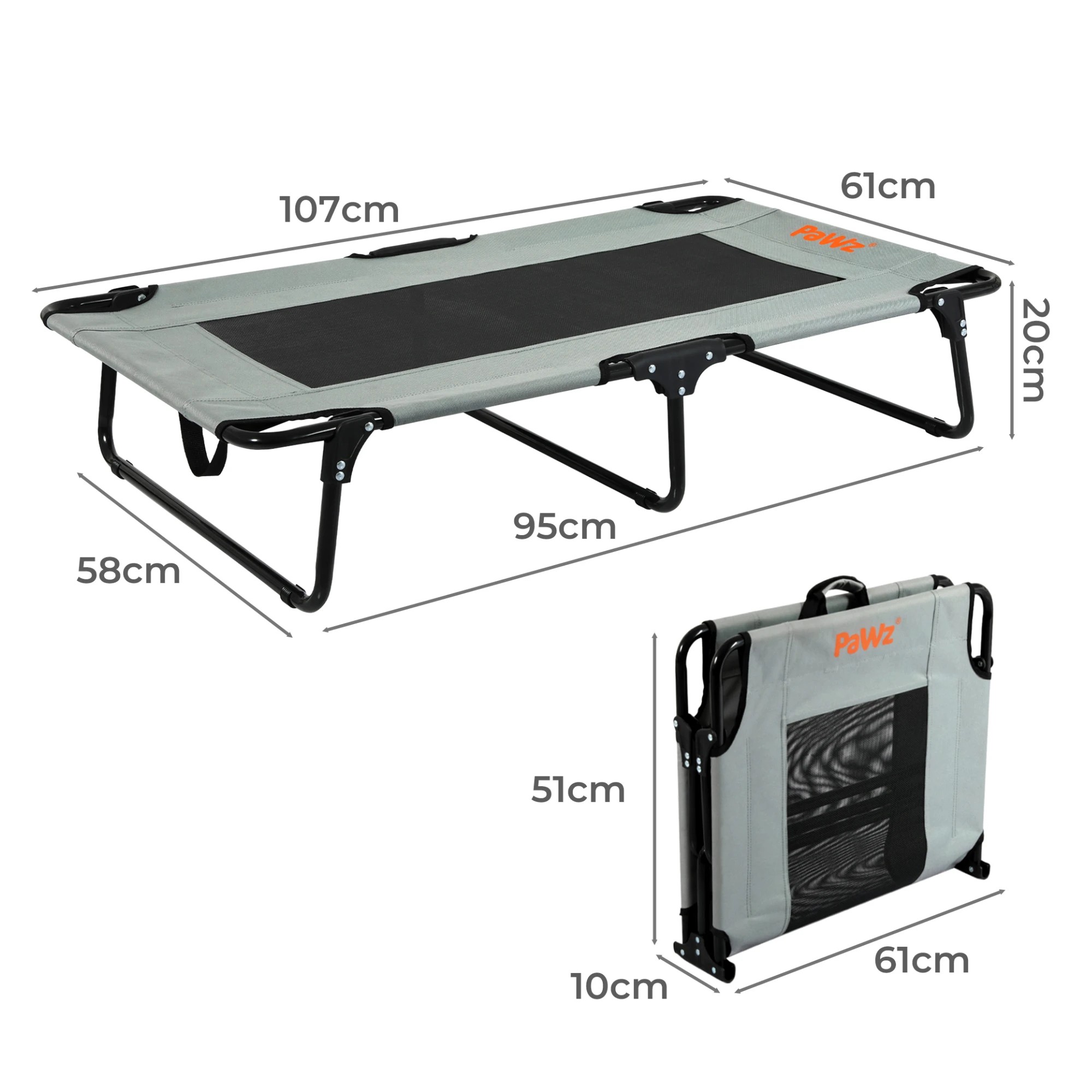 3 Pawz Foldable Pet Trampoline Large, 3 of 7