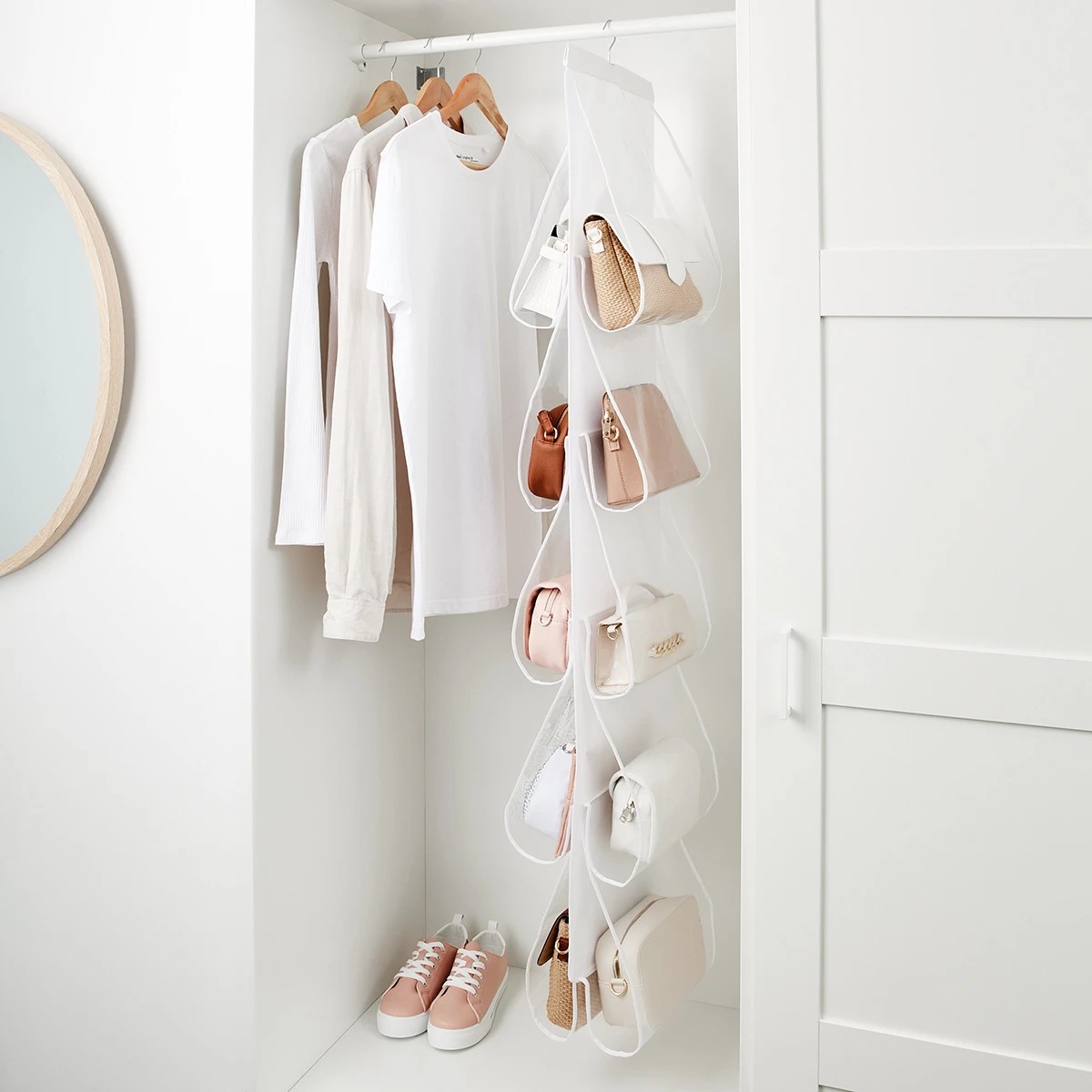 1 Clear Hanging Organiser, 1 of 5