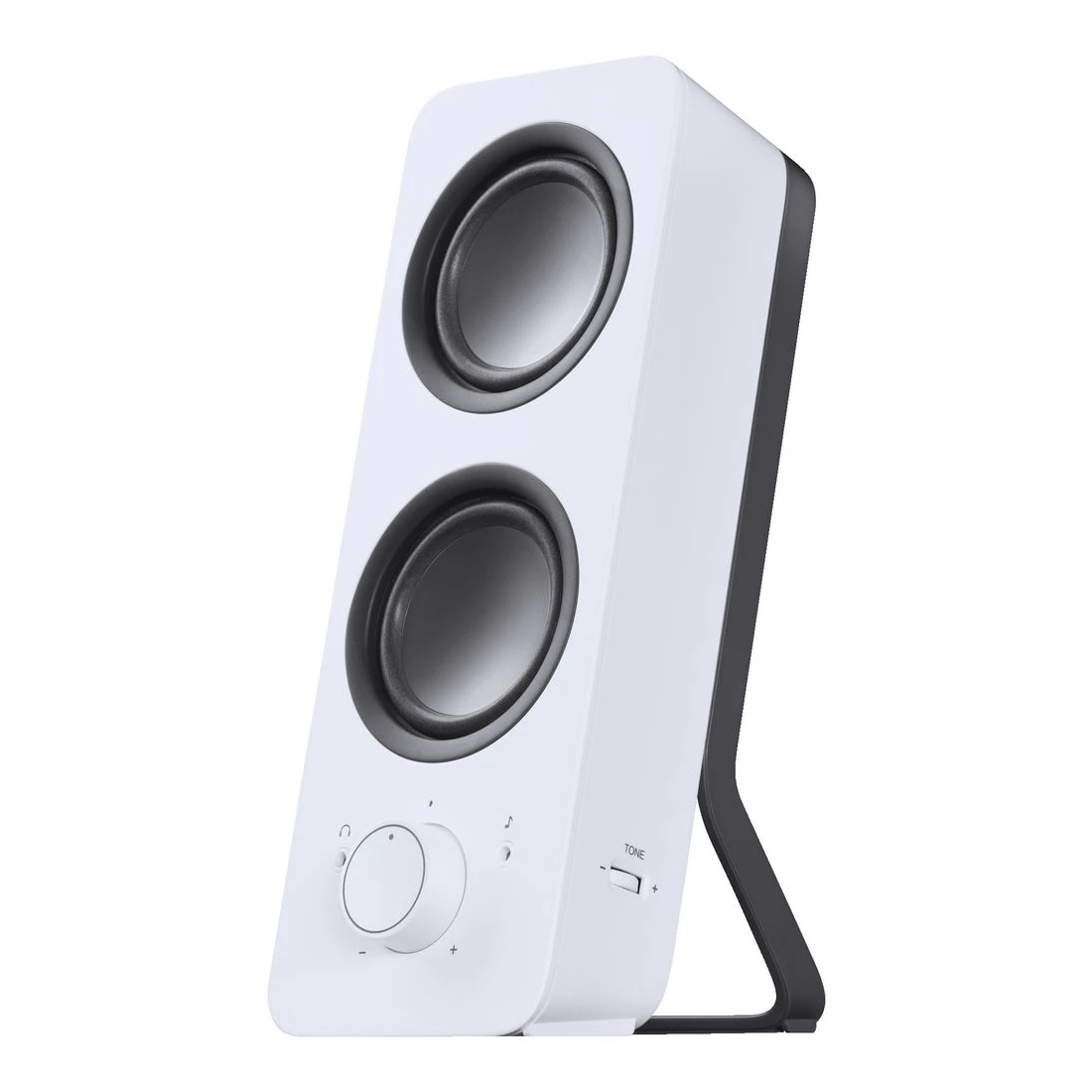 3 Logitech Multimedia Speakers White Z200, 3 of 4