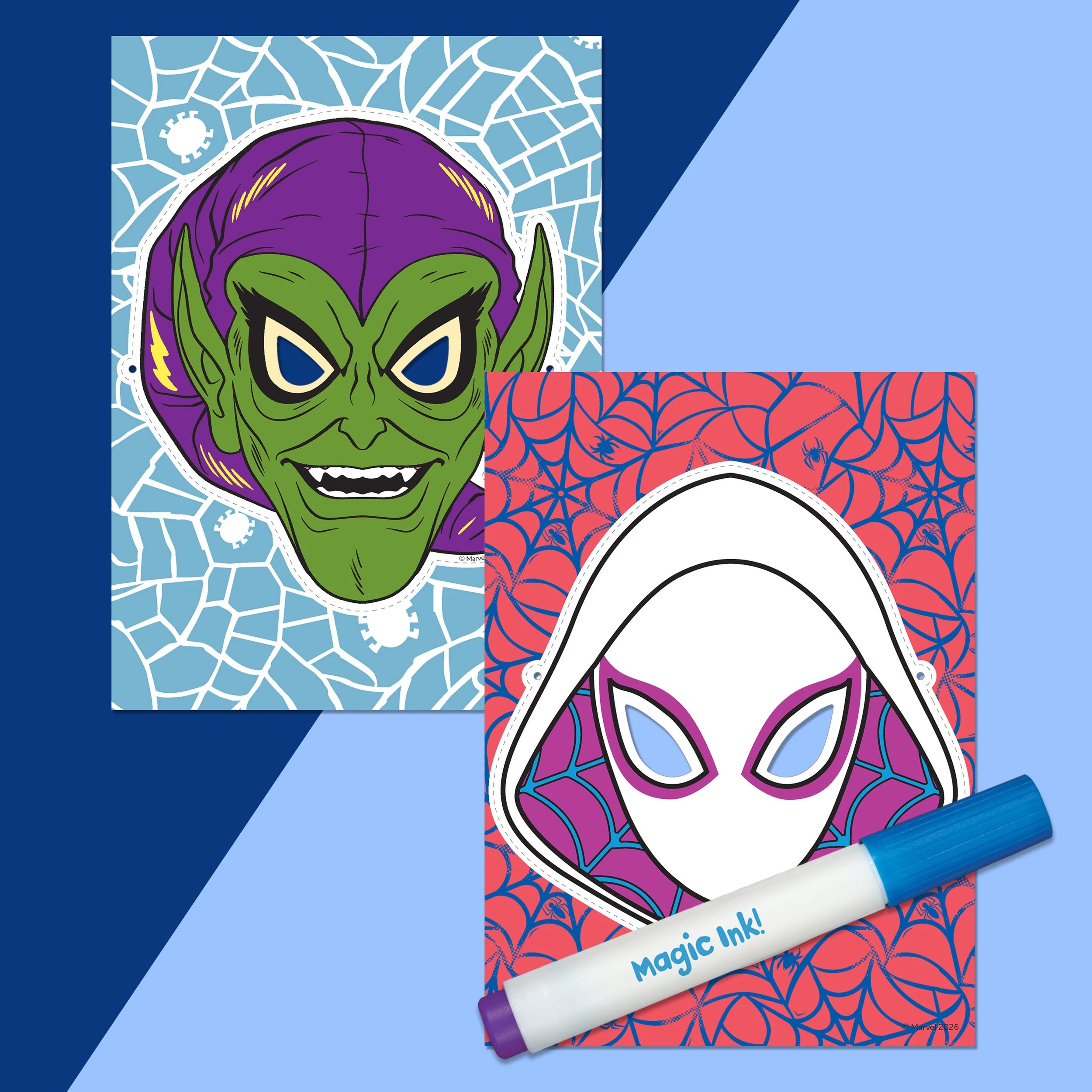 3 INKredibles Marvel Spider-Man Magic Ink Masks - Book, 3 of 4