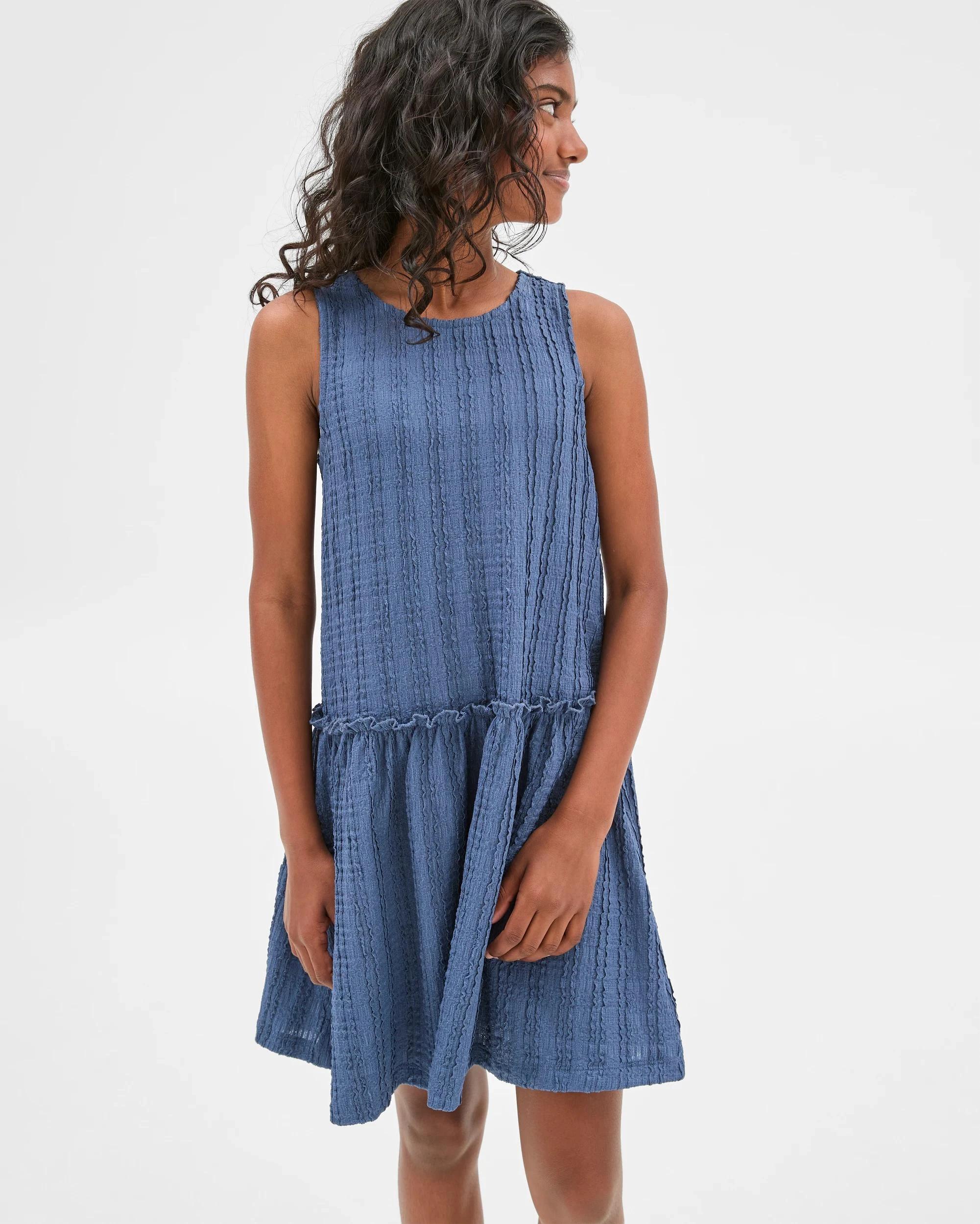 2 Target Drop Waist Dress VINTAGE INDIGO, 2 of 7